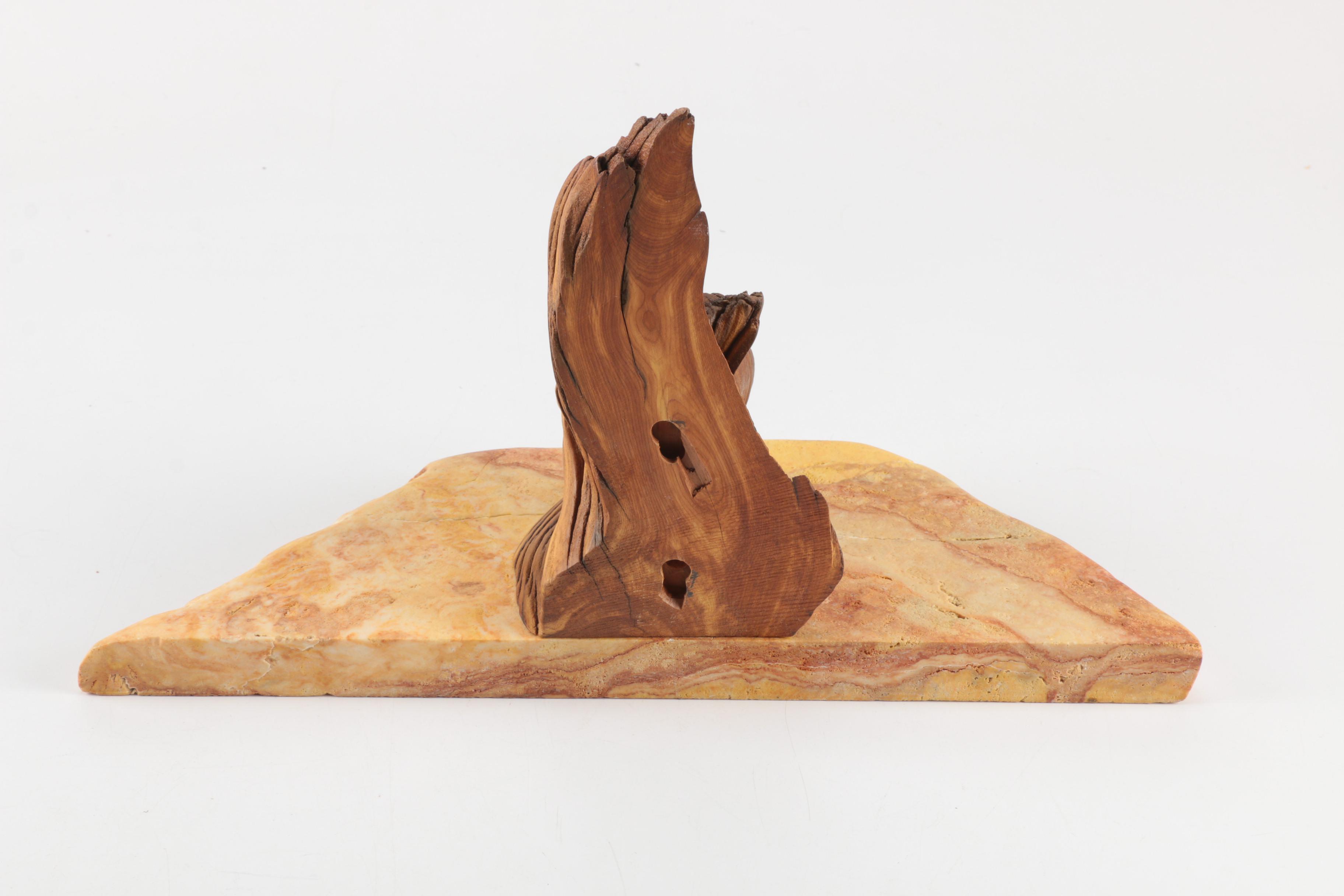 Decor Items Including Metal Flowers