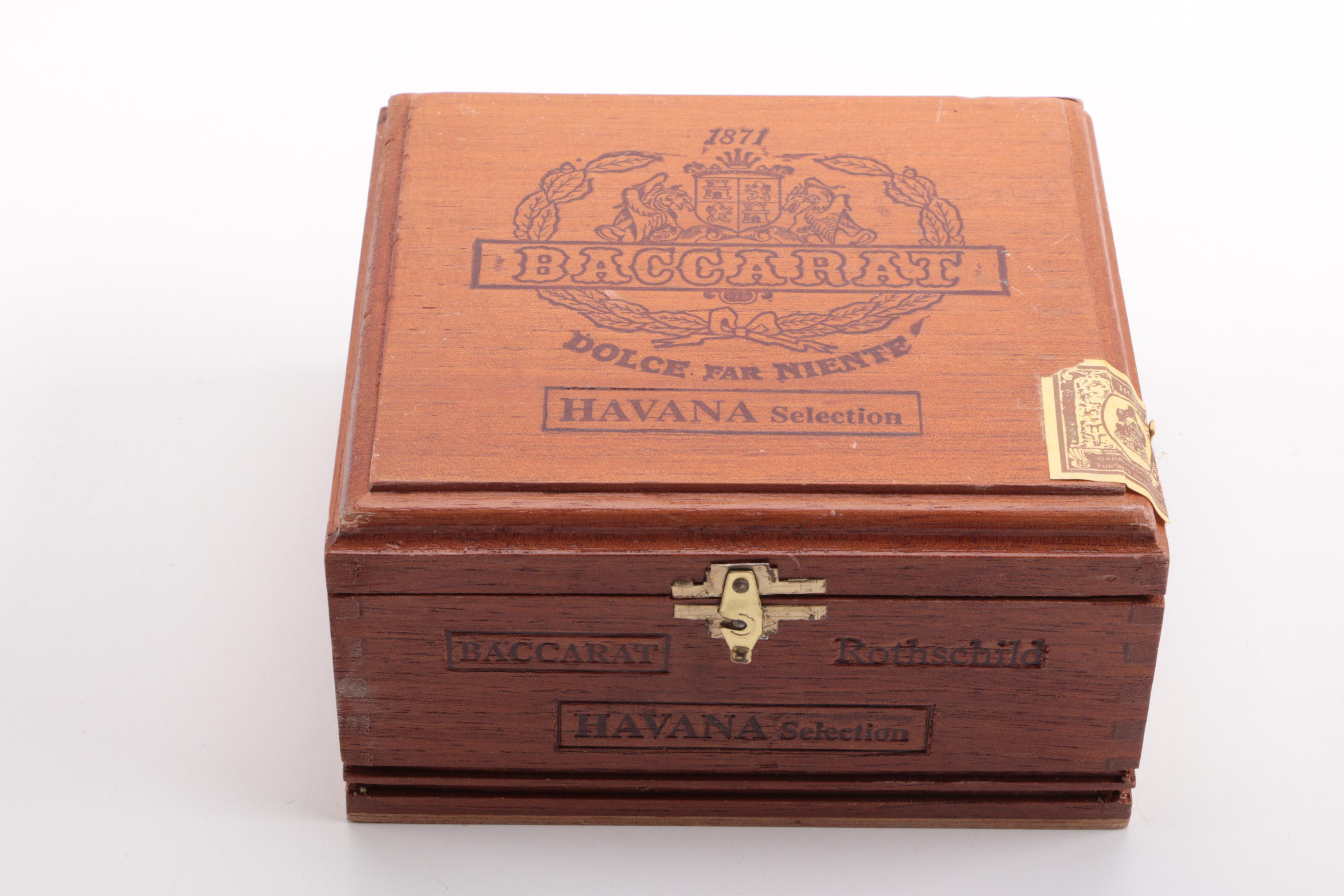 Collection of Fifteen Wood Cigar Boxes