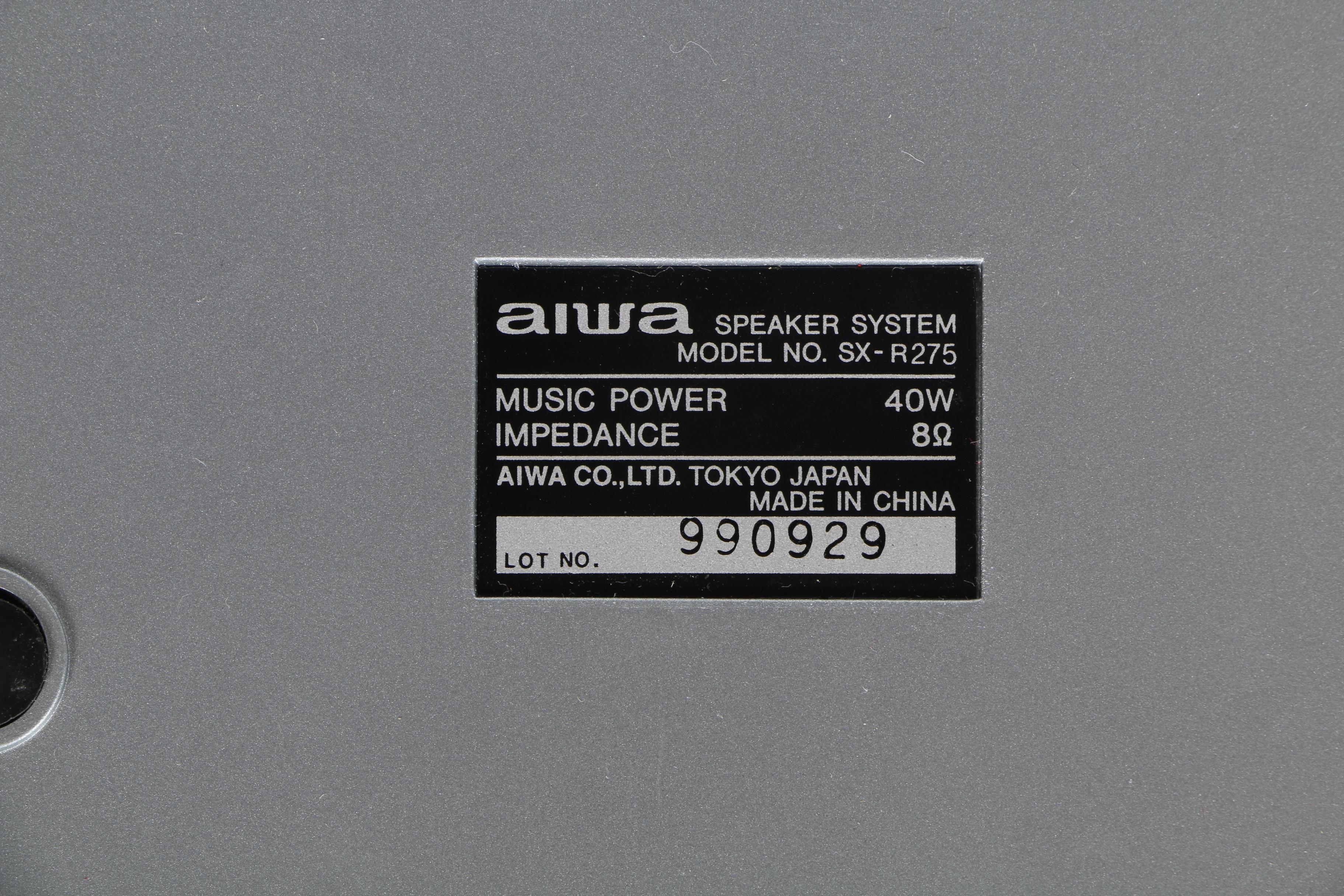 Aiwa CX-NMA545 Stereo System