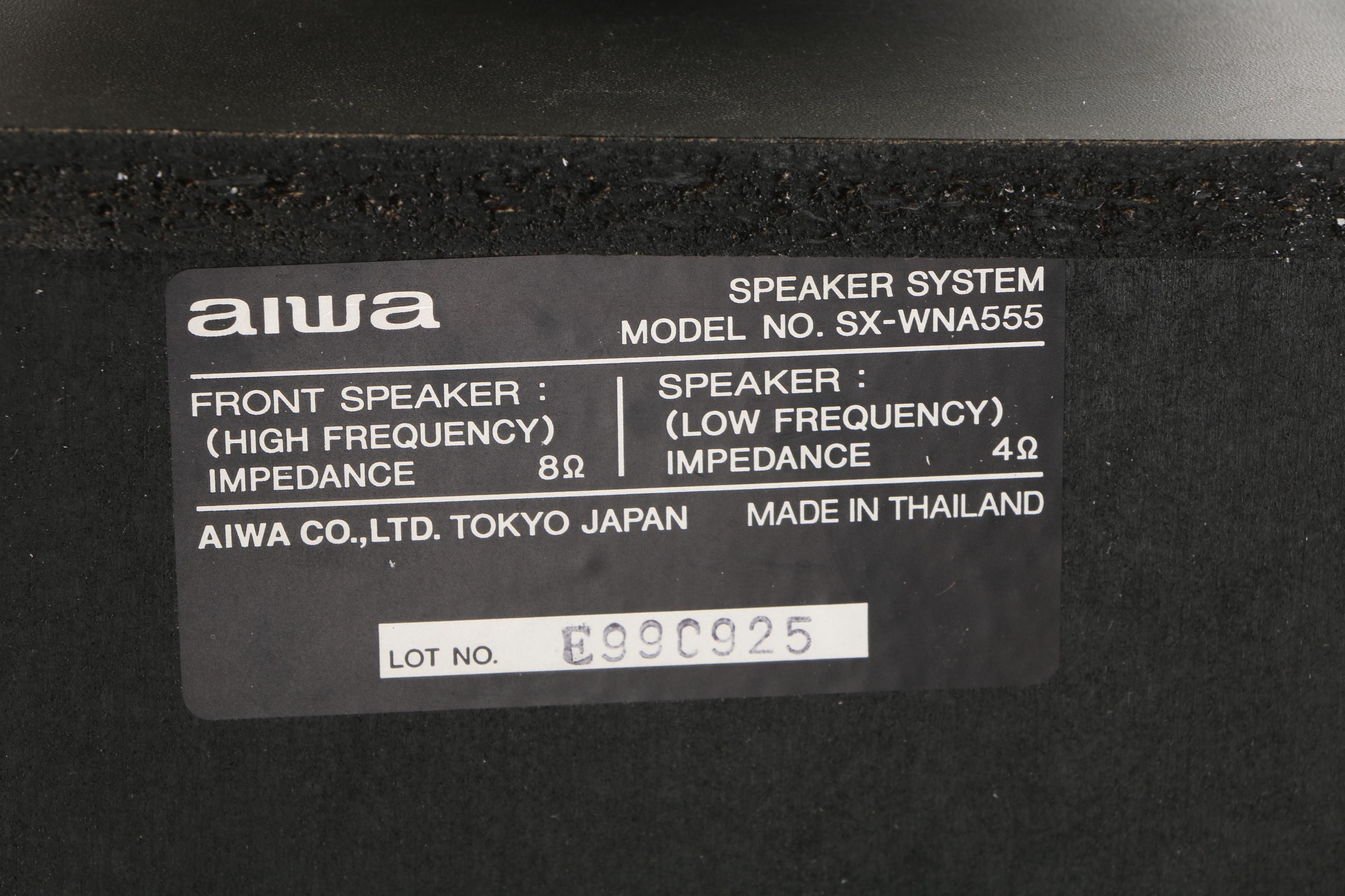 Aiwa CX-NMA545 Stereo System