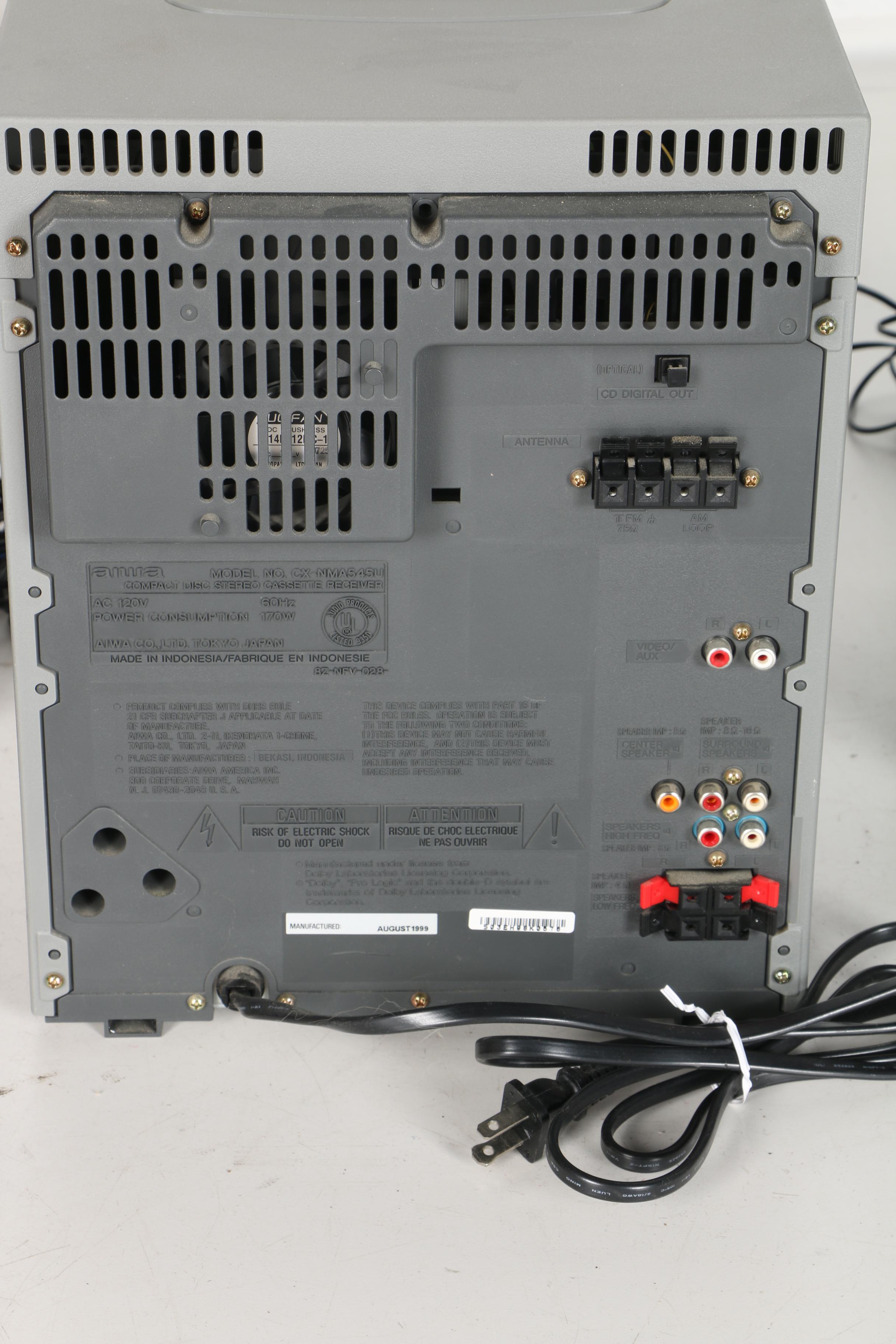 Aiwa CX-NMA545 Stereo System