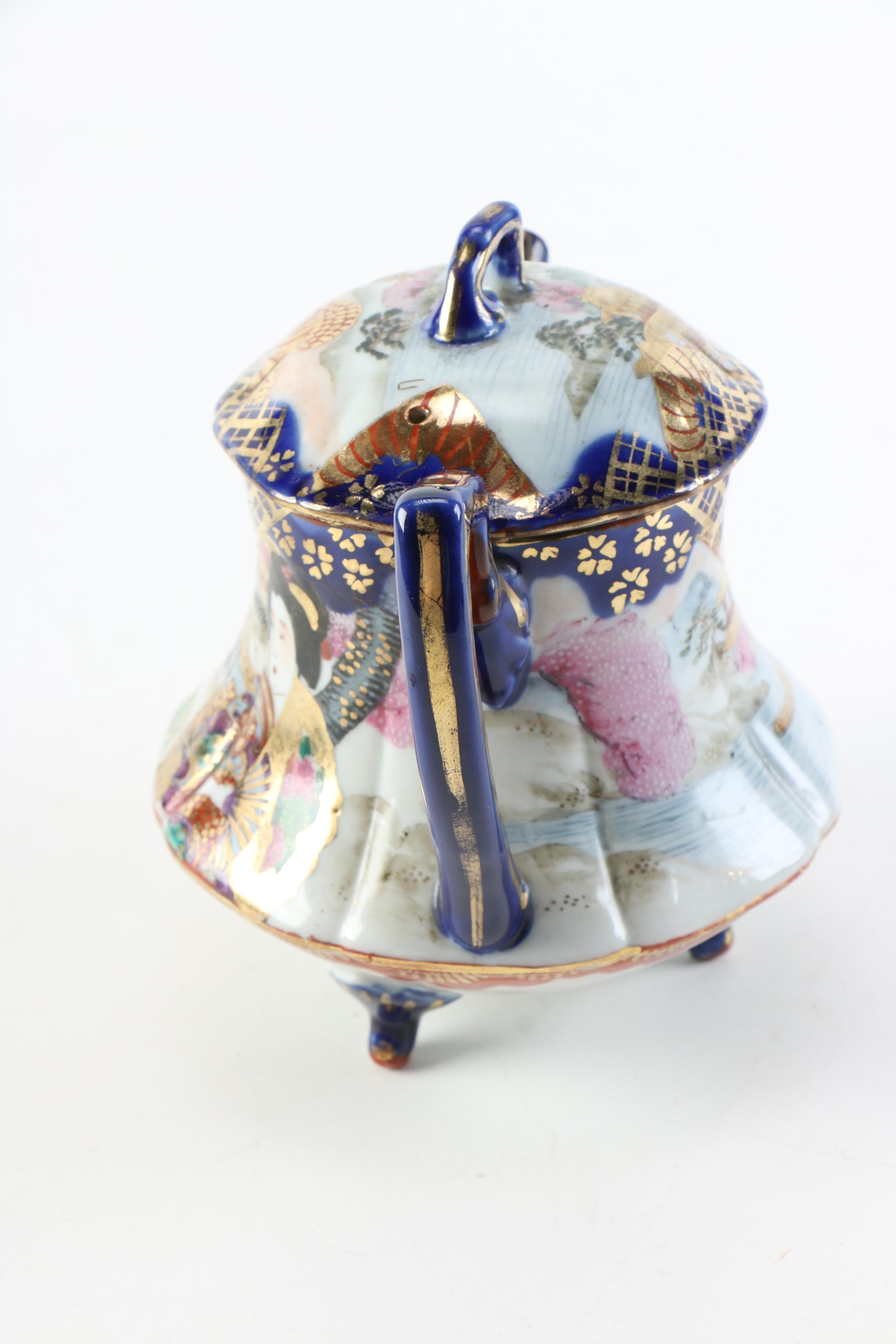Vintage Japanese Porcelain Teapot