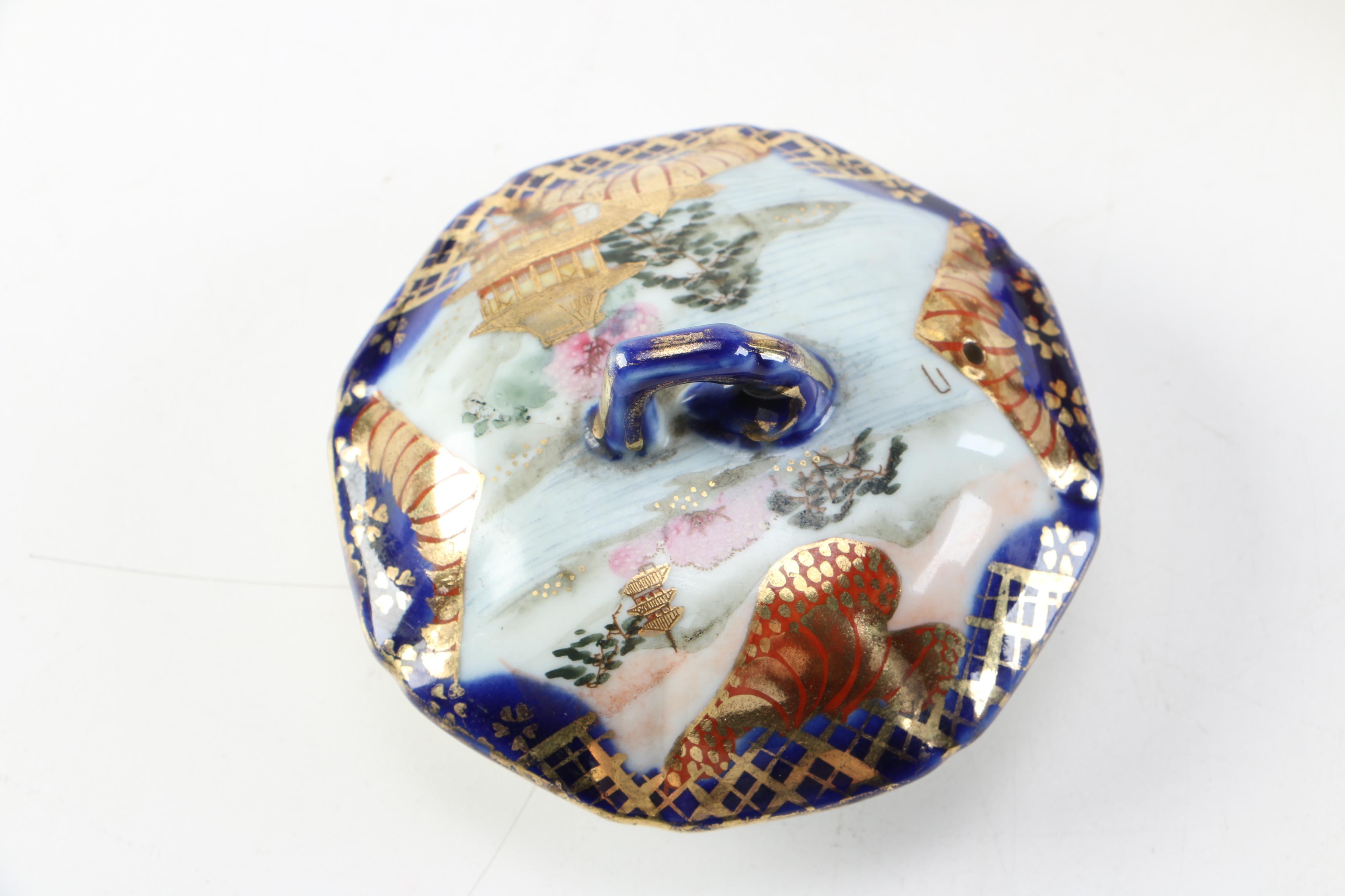 Vintage Japanese Porcelain Teapot