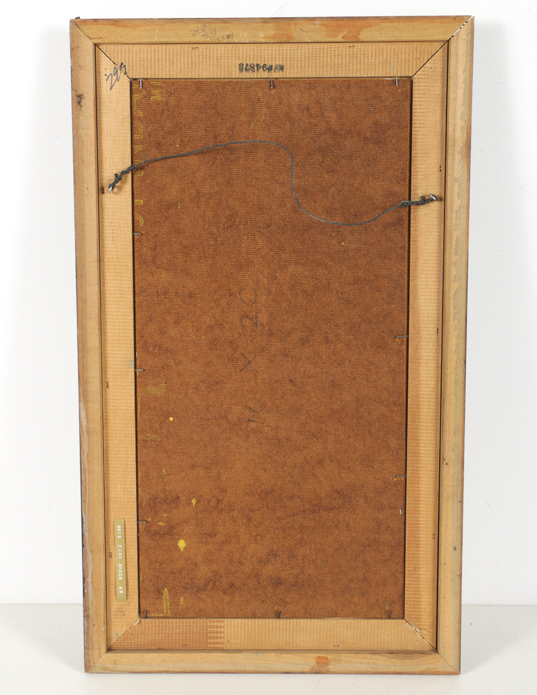 William Harby Oil Painting on Board "Roy's Fish Shack"