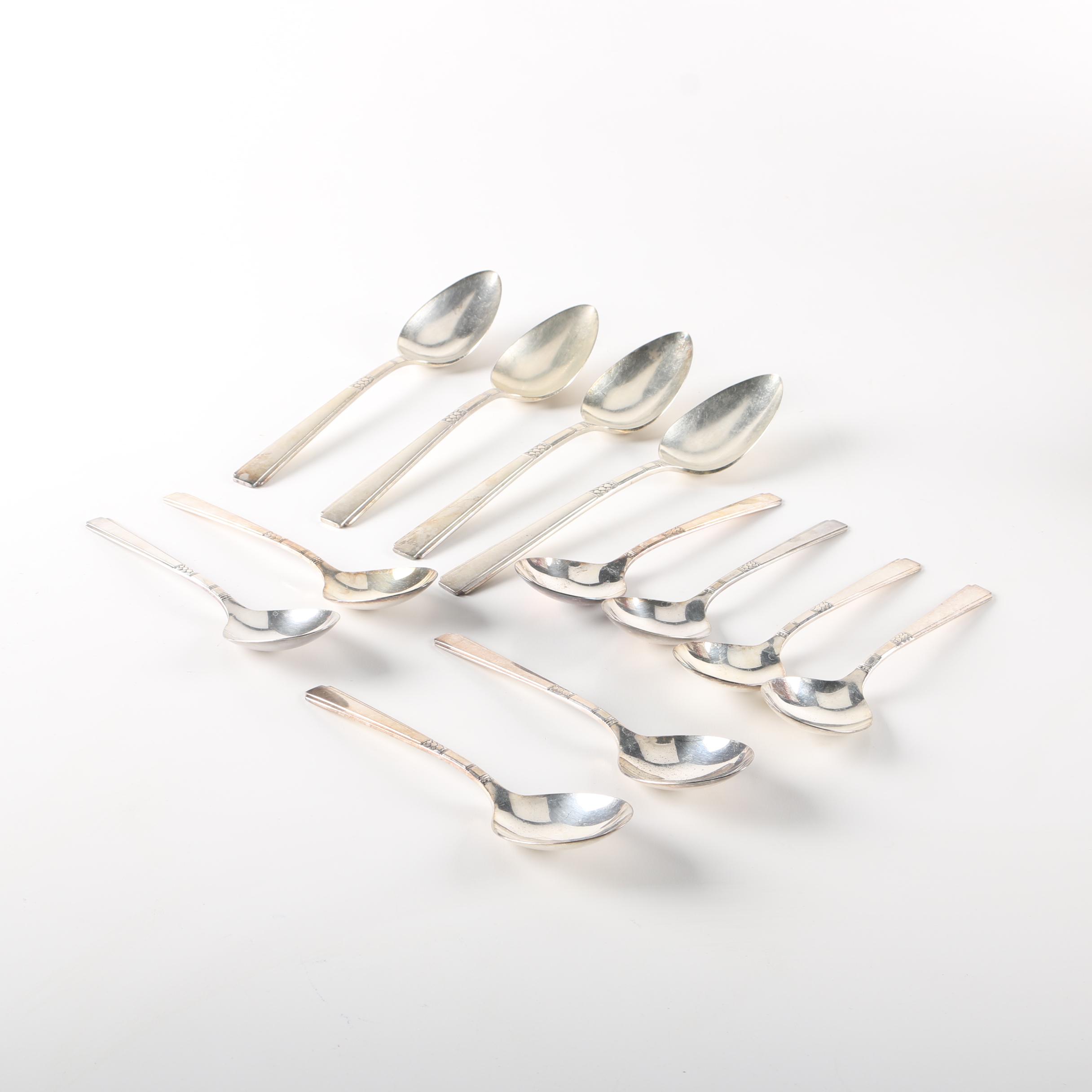 Wm. A. Rogers "Capri" Silver Plate Flatware Set