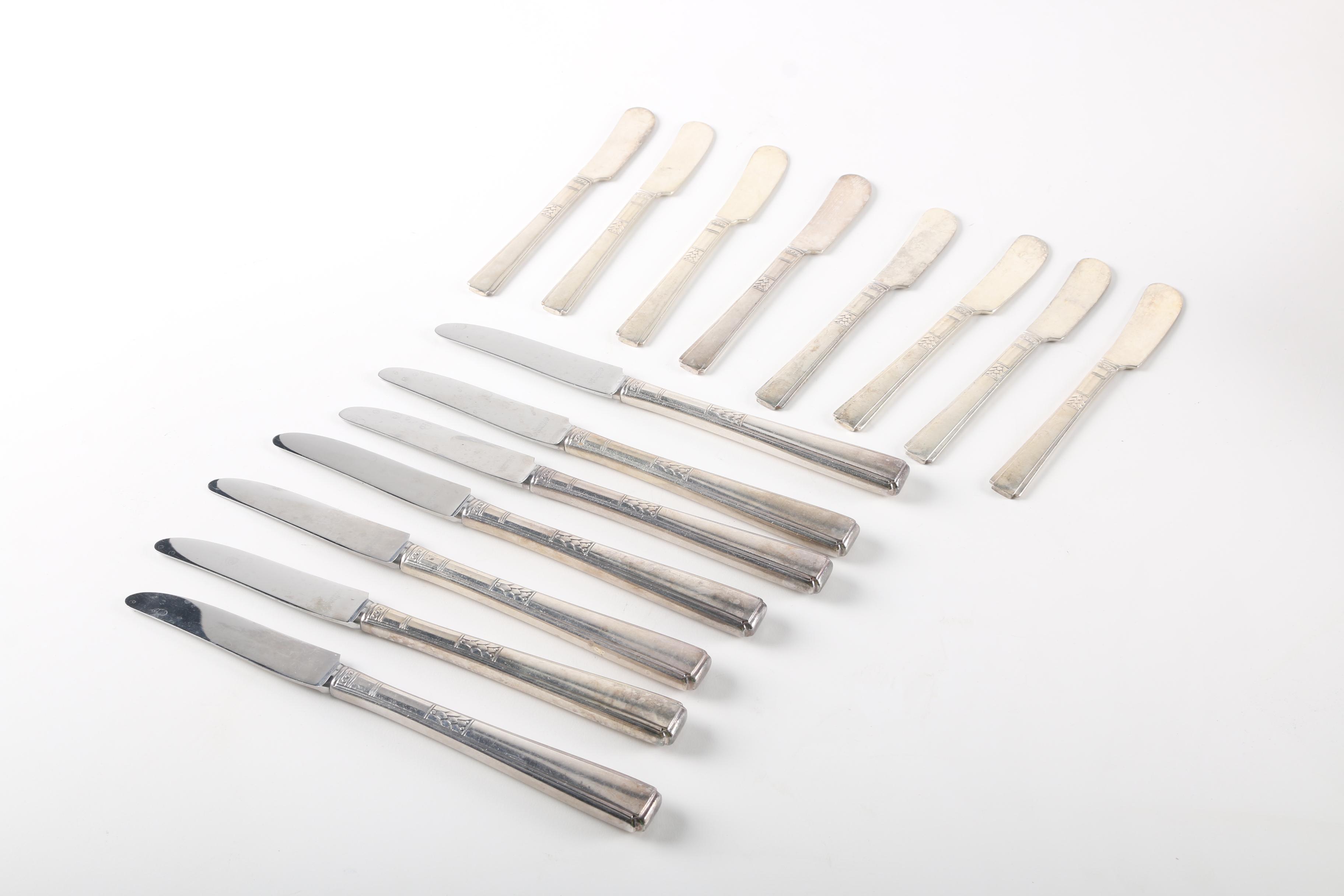 Wm. A. Rogers "Capri" Silver Plate Flatware Set