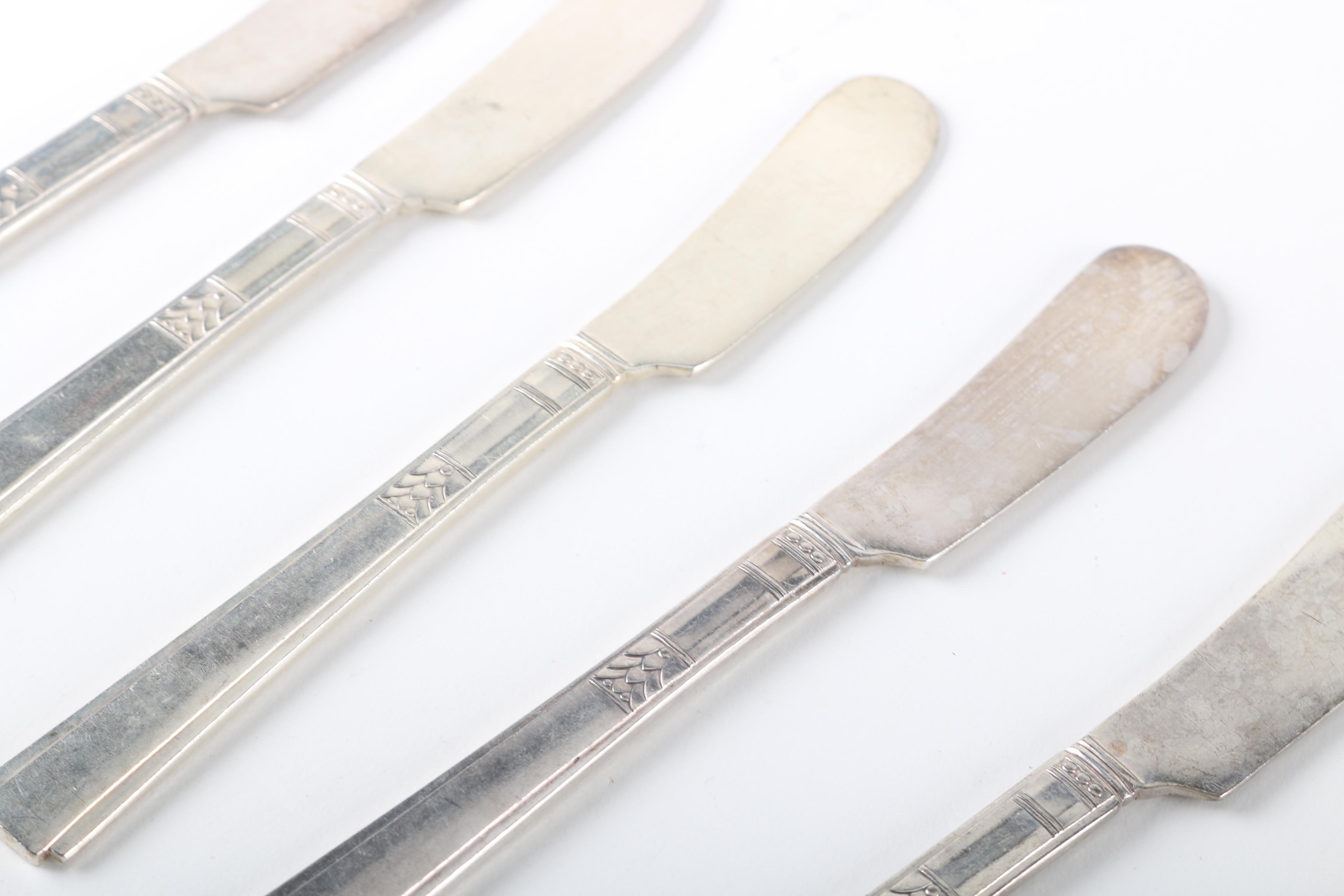 Wm. A. Rogers "Capri" Silver Plate Flatware Set