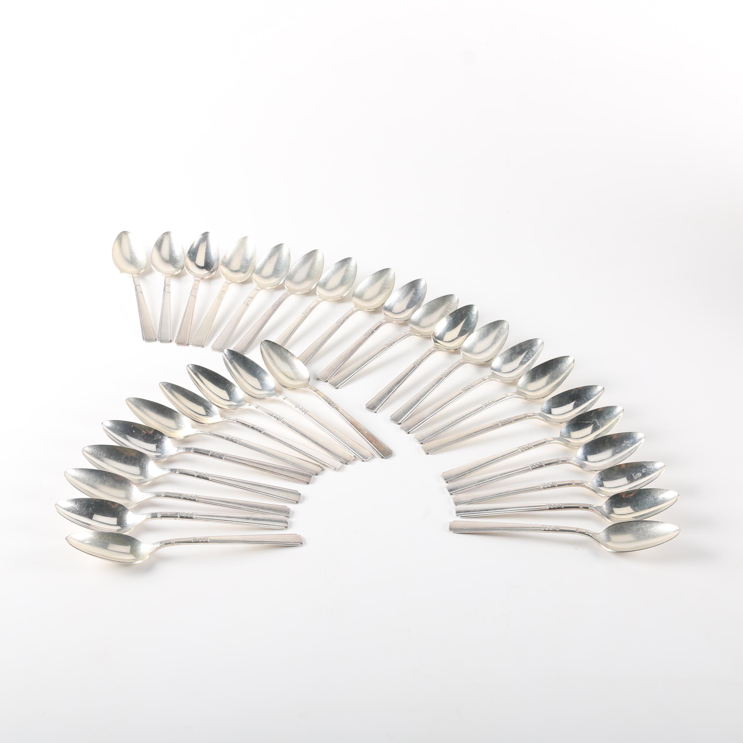 Wm. A. Rogers "Capri" Silver Plate Flatware Set