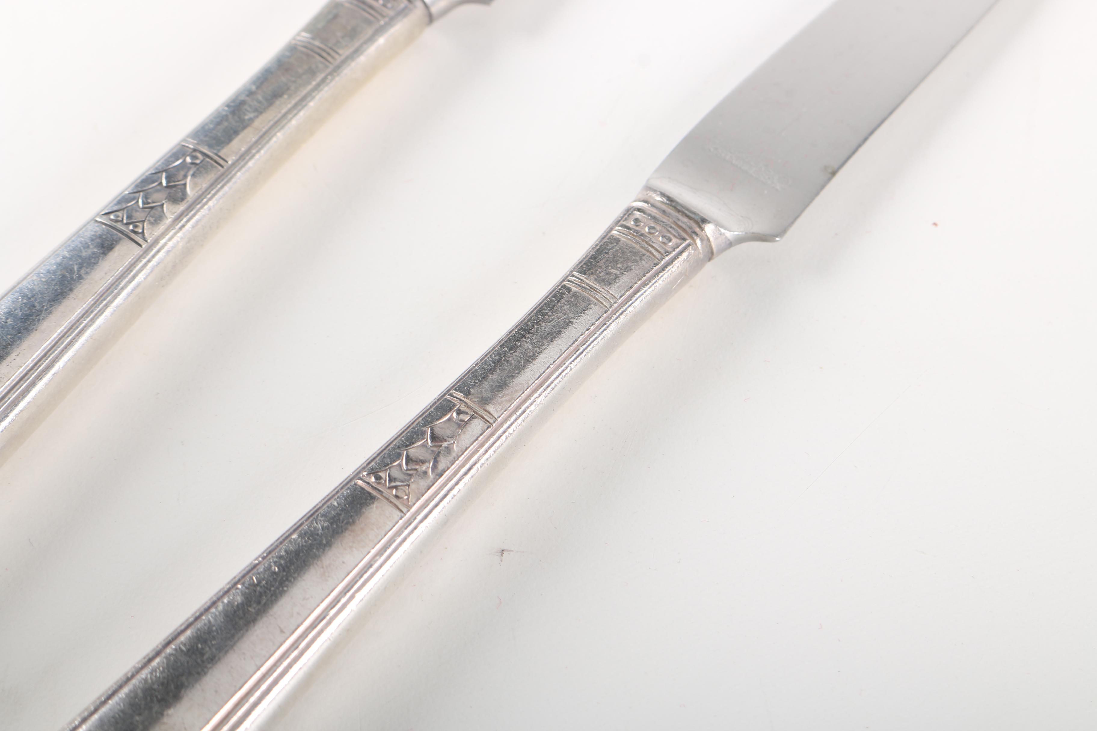 Wm. A. Rogers "Capri" Silver Plate Flatware Set