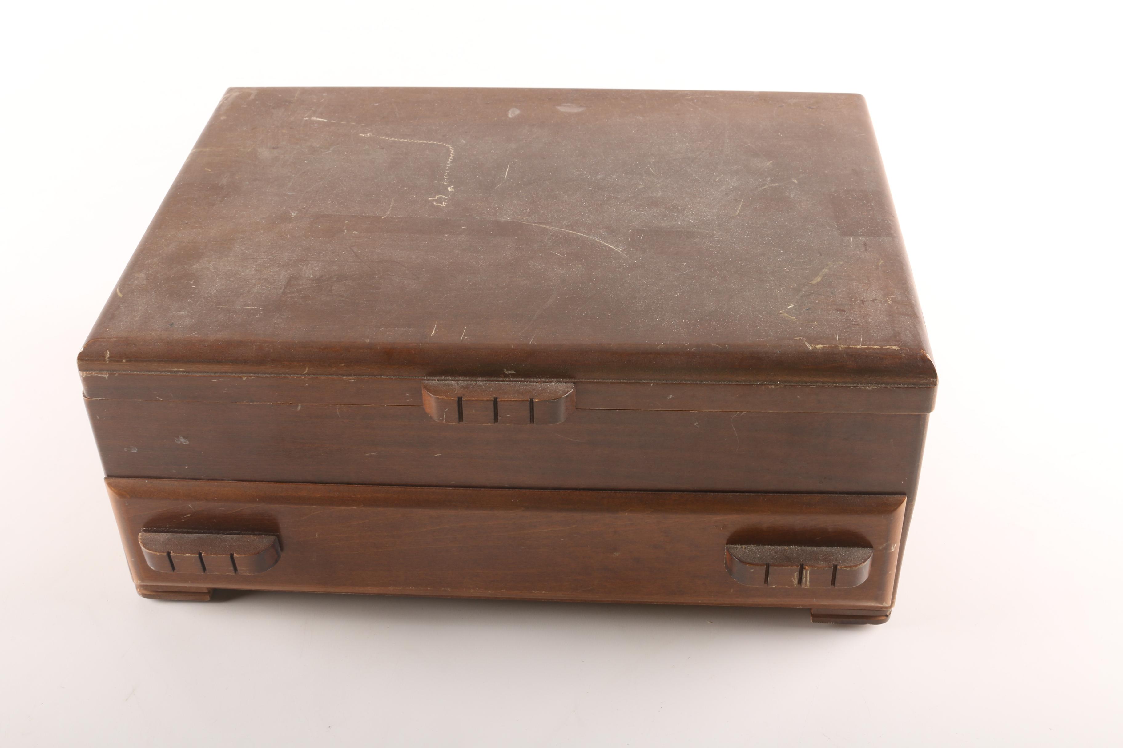 Wm. A. Rogers "Capri" Silver Plate Flatware Set