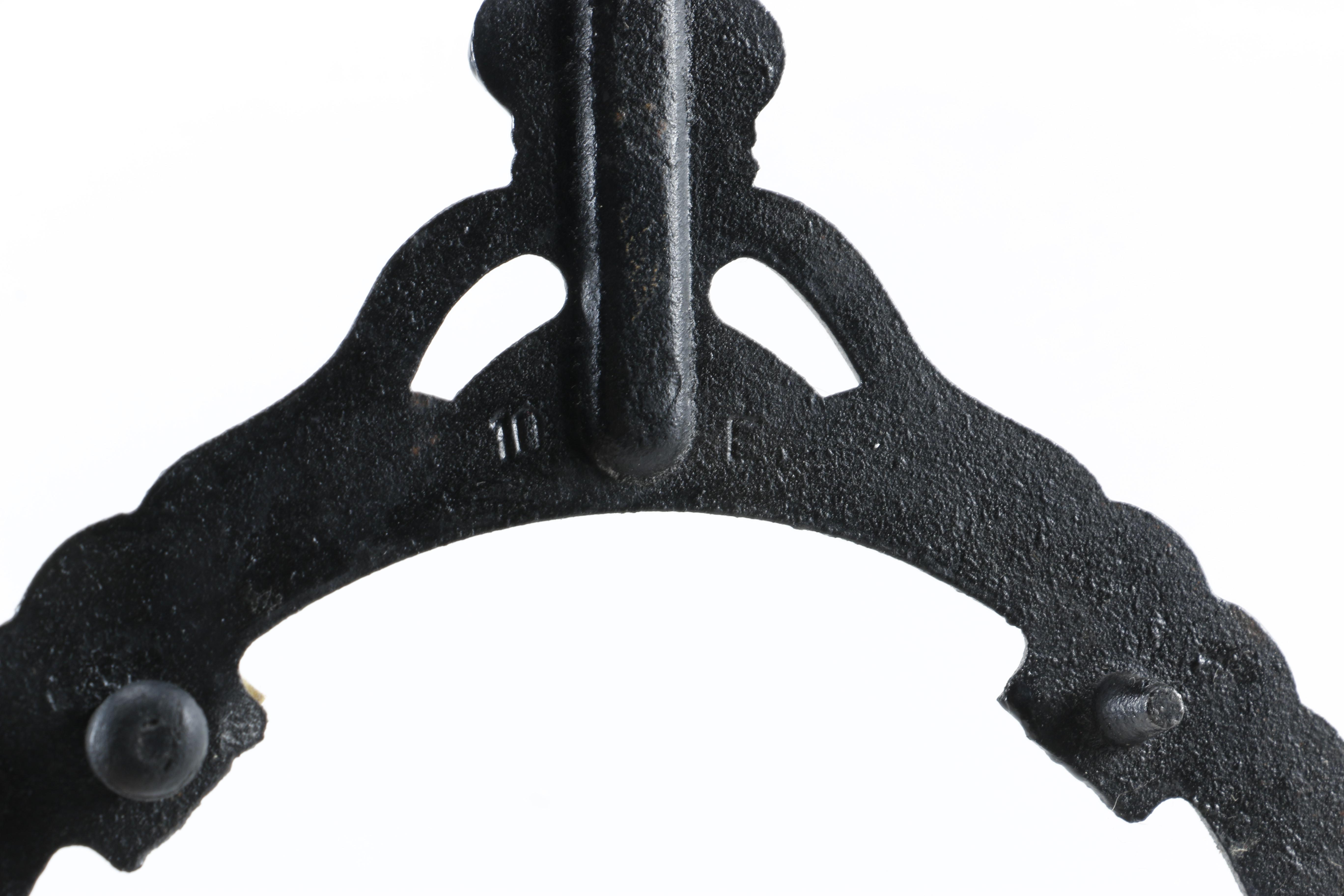 Decorative Cast Iron and Ceramic Trivets