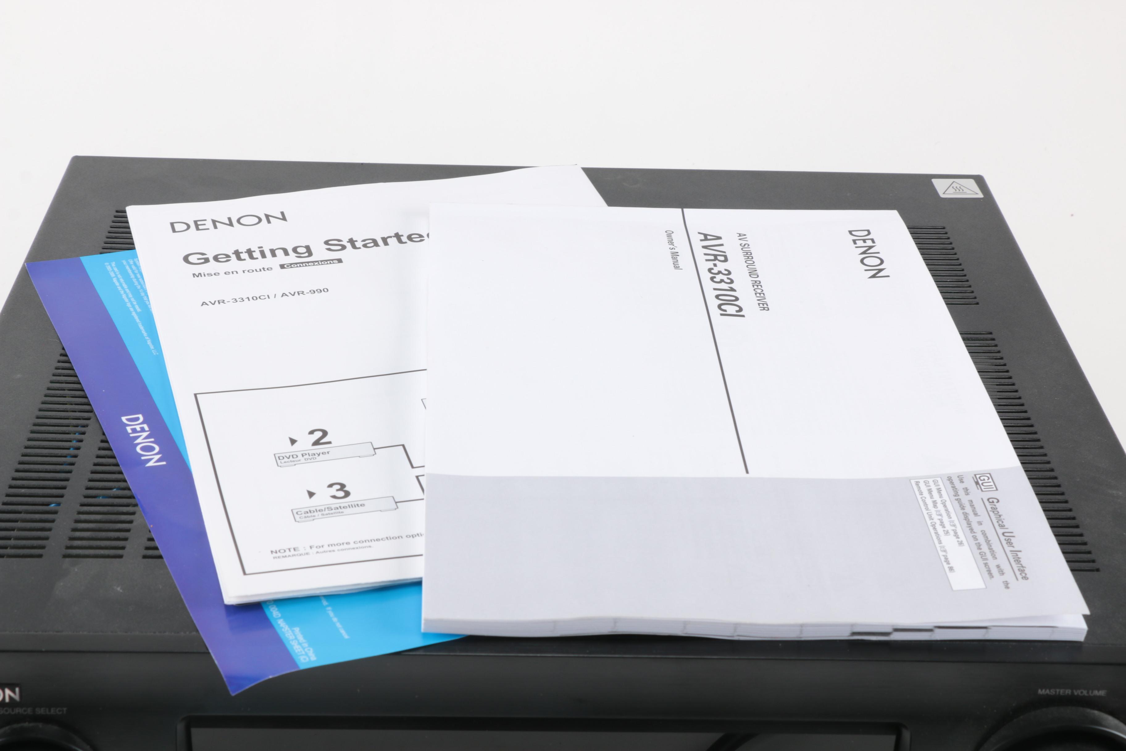 Denon Home Theater Receiver