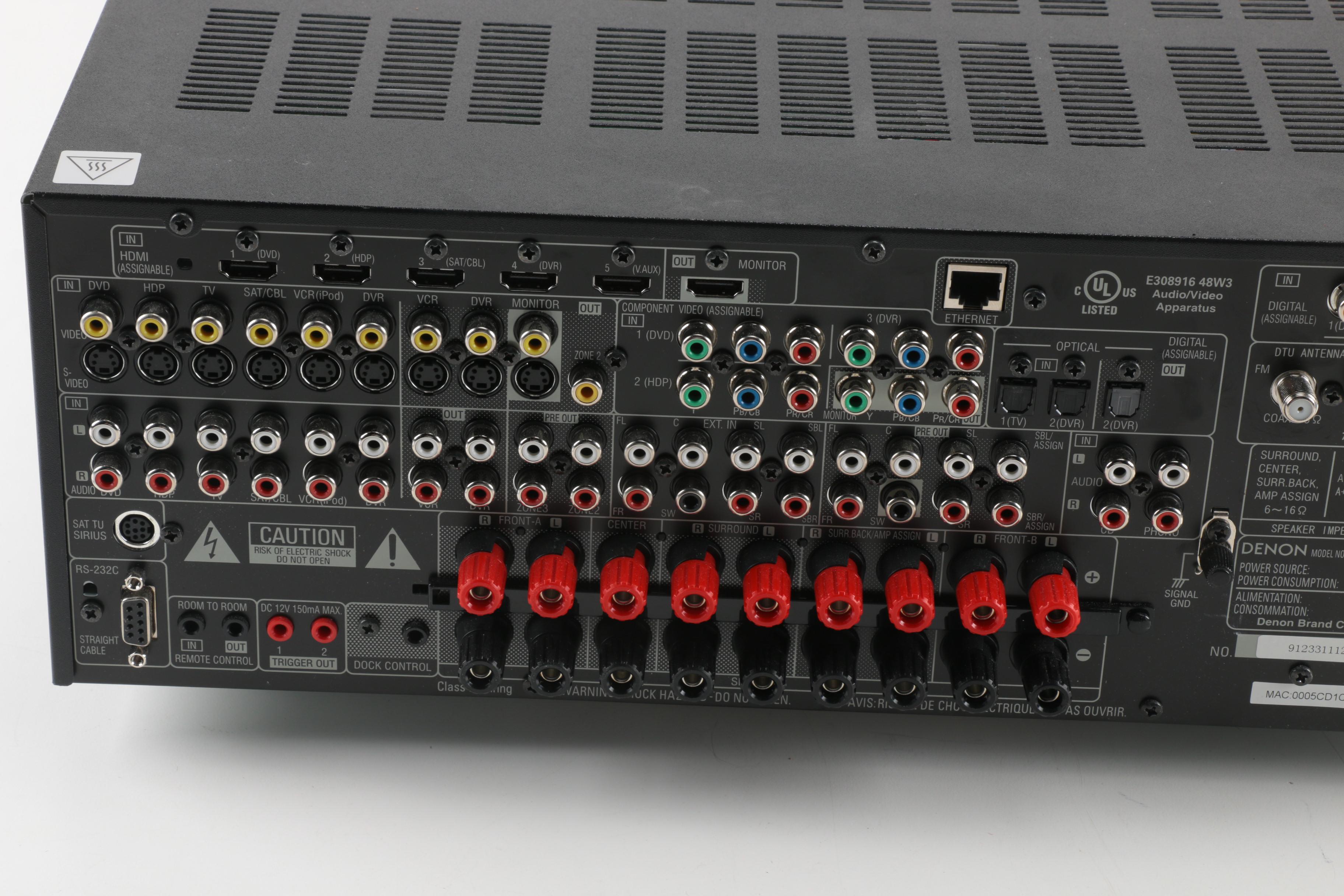 Denon Home Theater Receiver