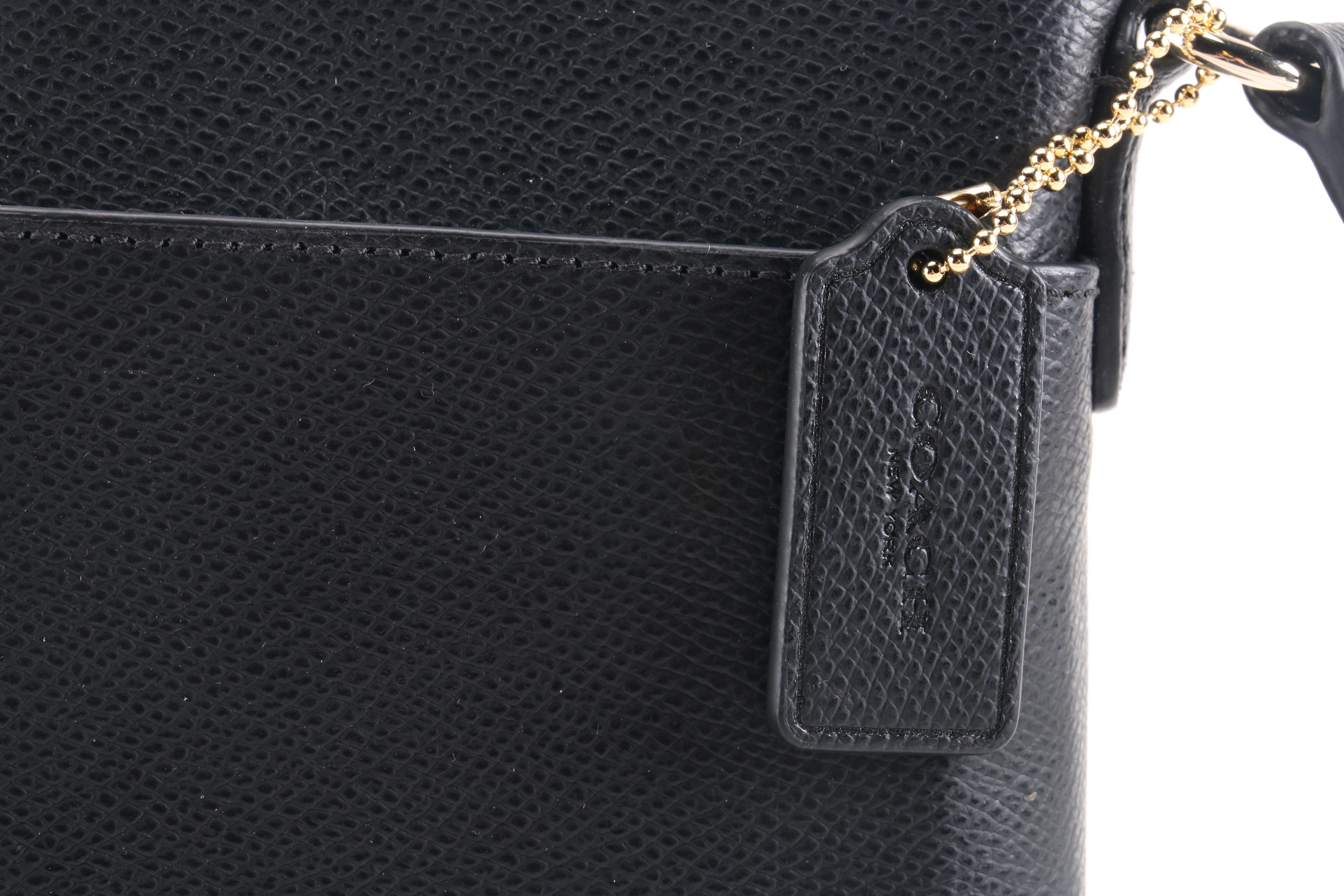 Coach Black Leather Crossbody