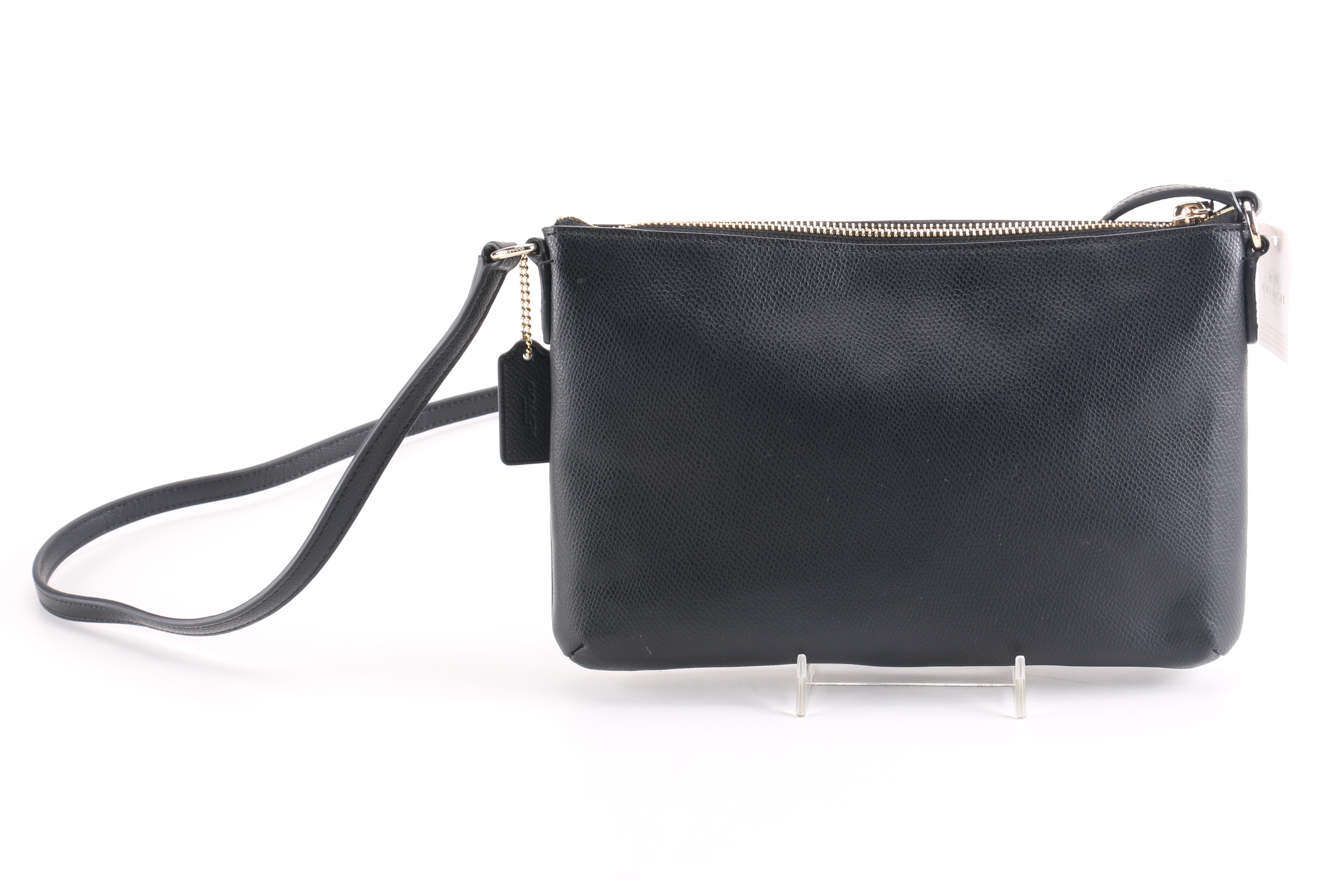 Coach Black Leather Crossbody