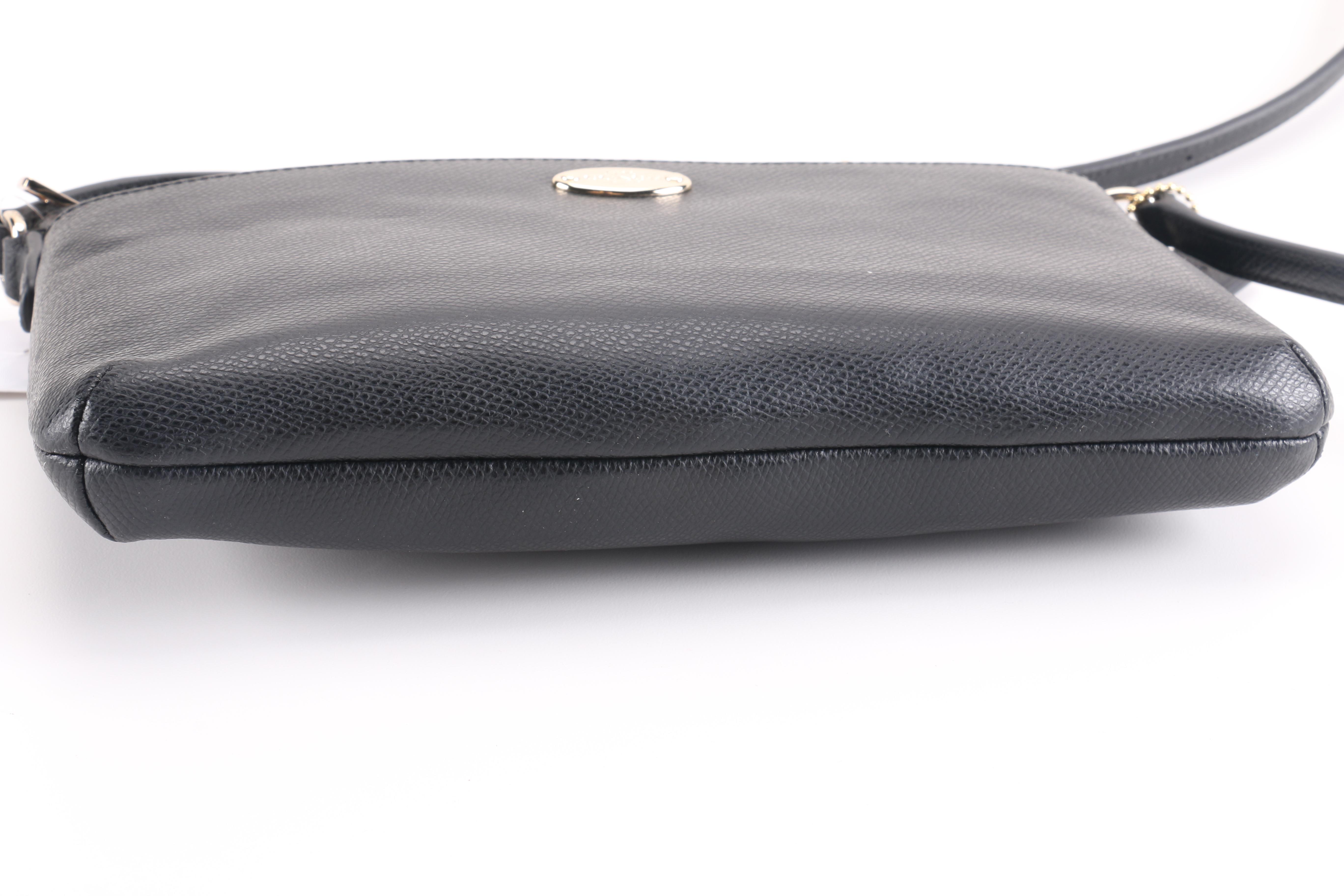 Coach Black Leather Crossbody