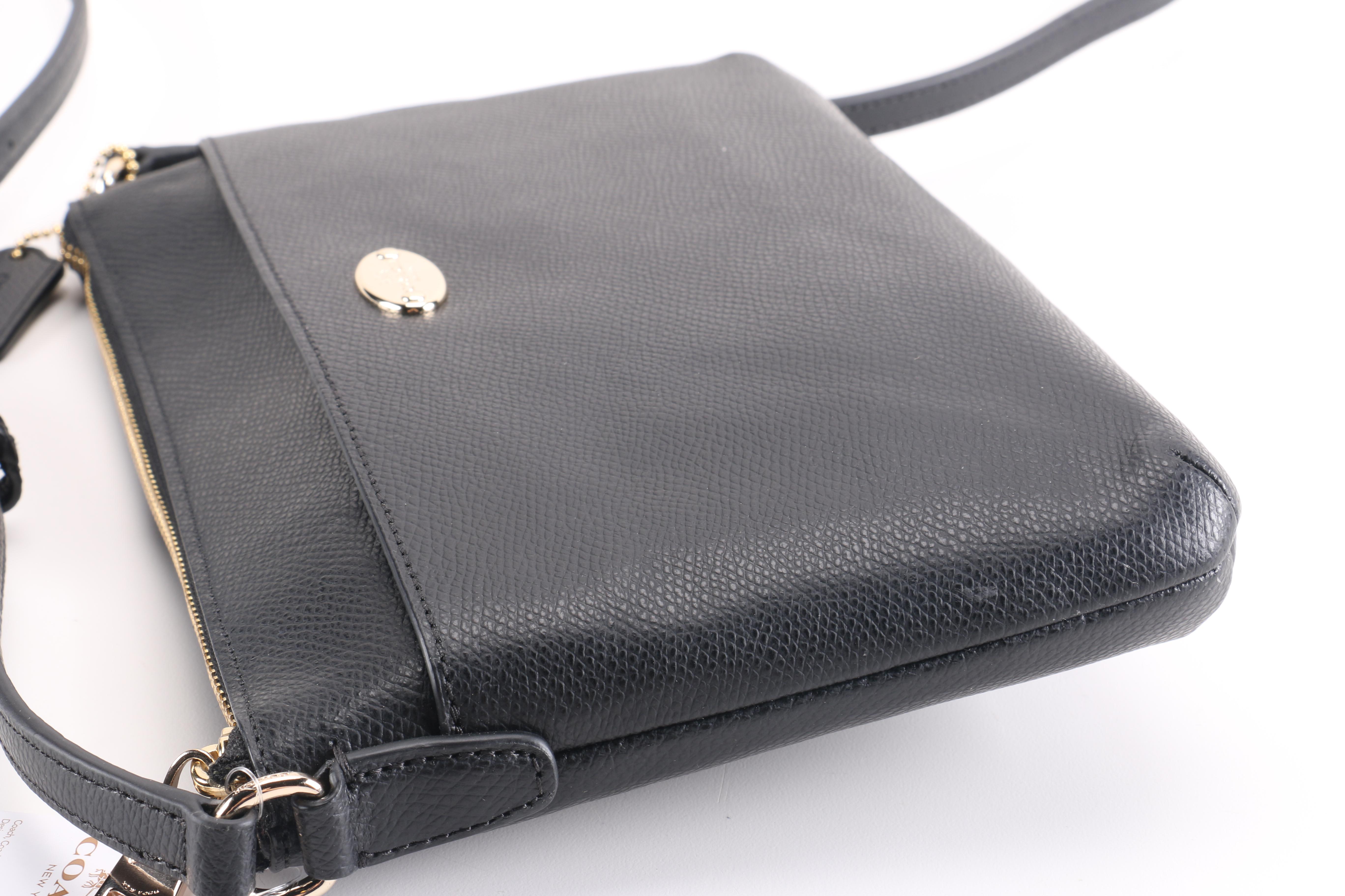 Coach Black Leather Crossbody