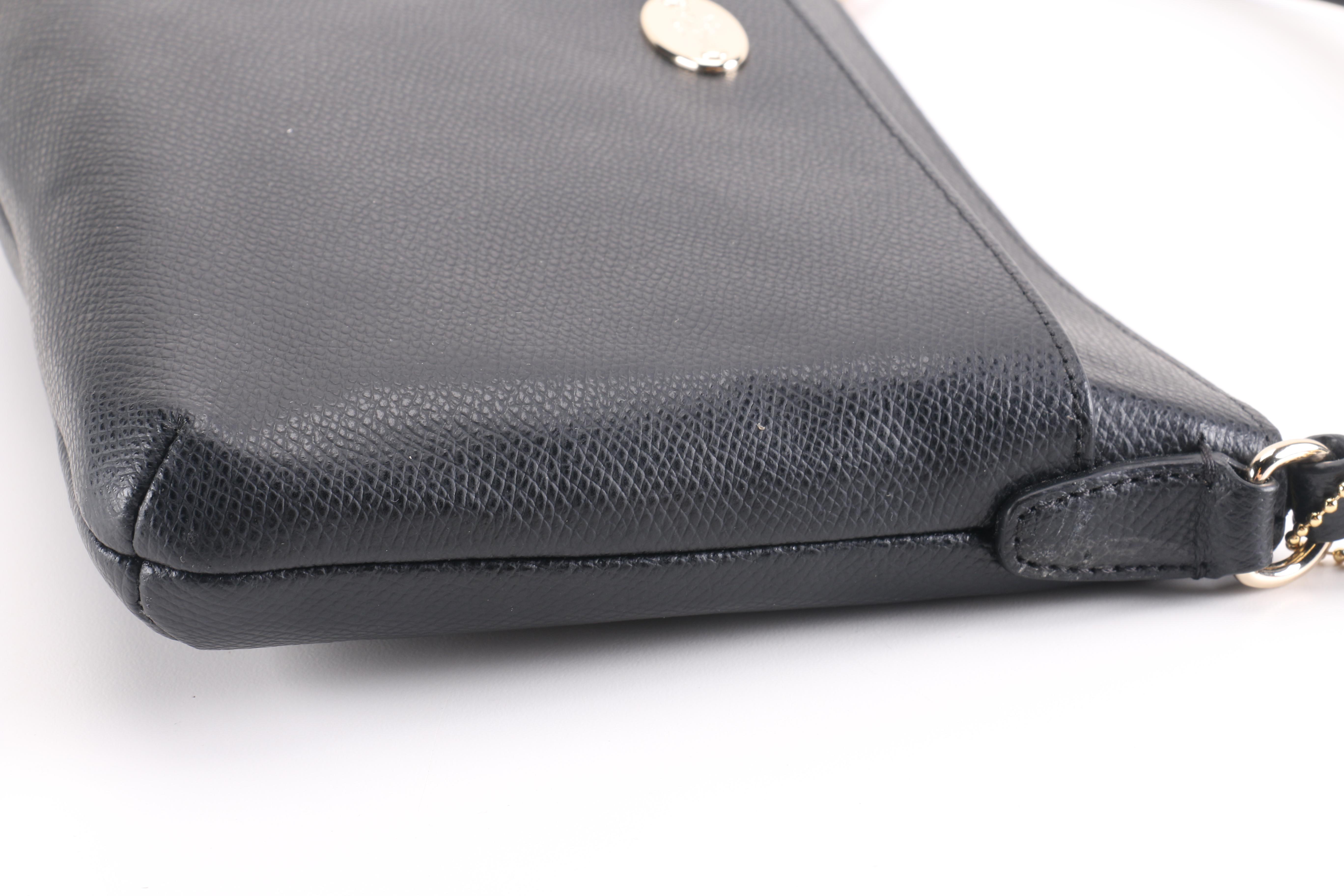 Coach Black Leather Crossbody