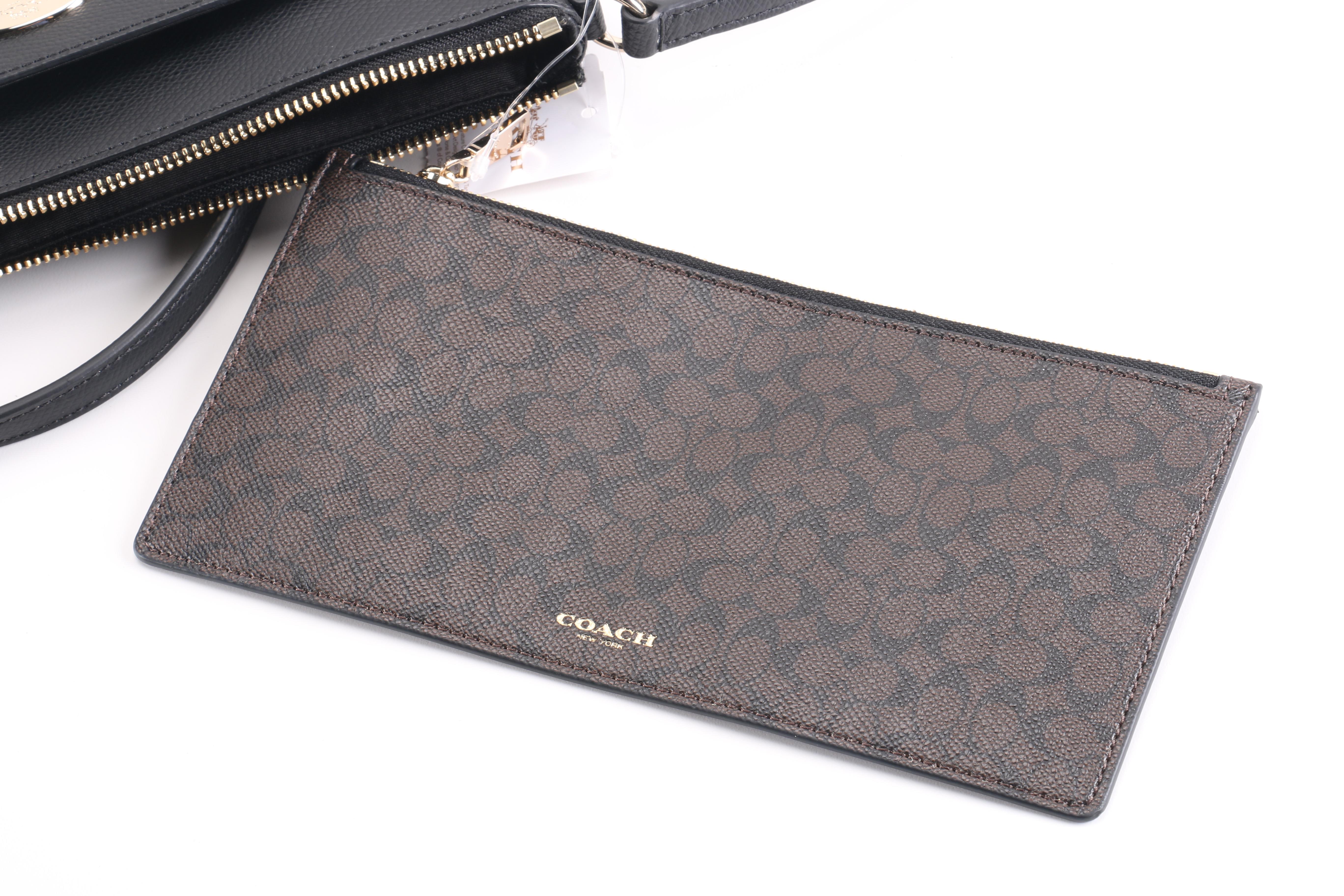 Coach Black Leather Crossbody