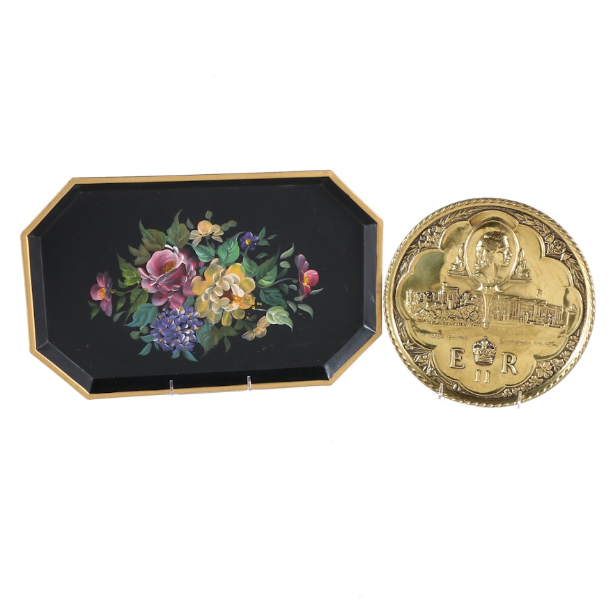 Decorative Tray and Plate
