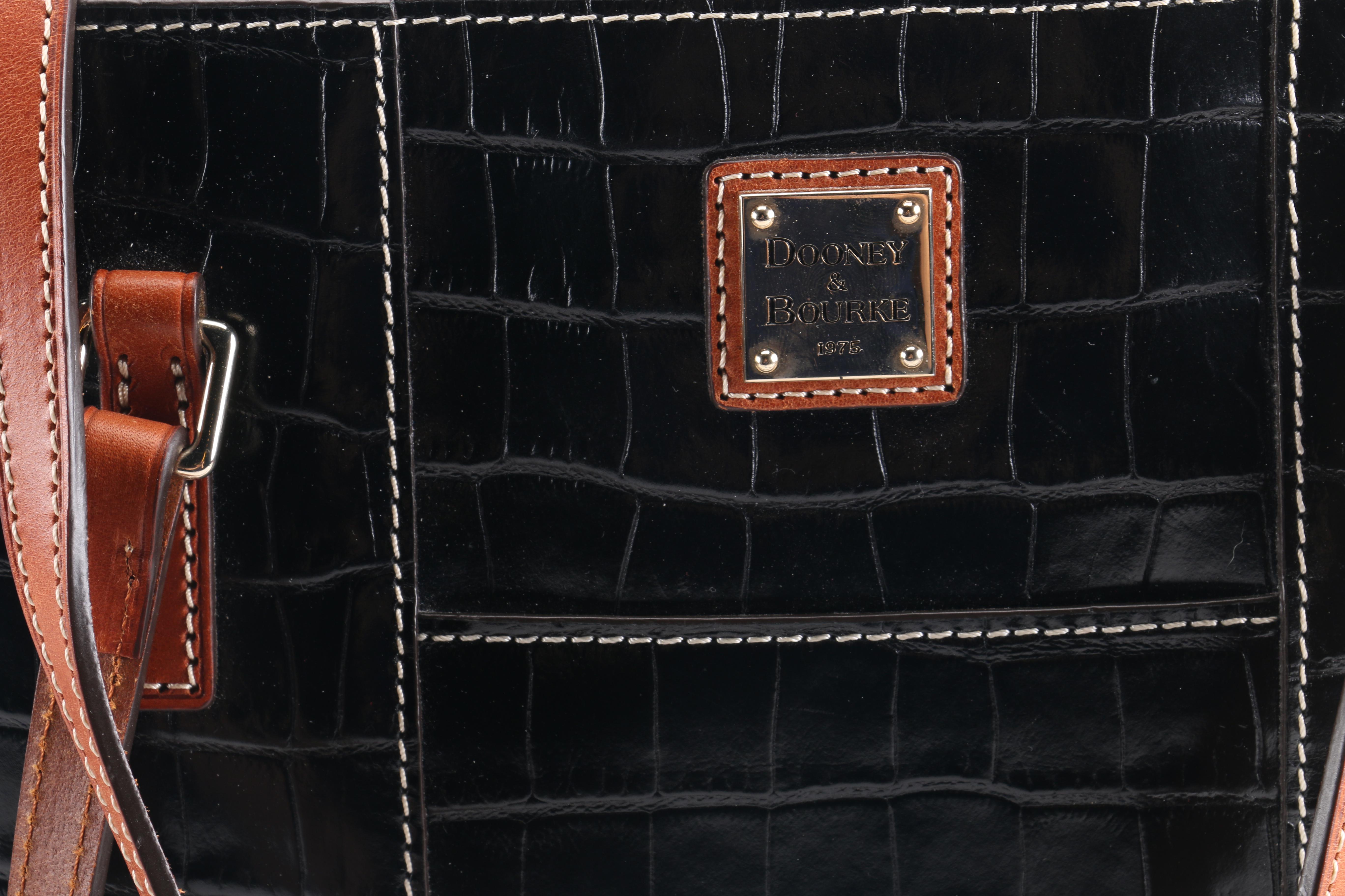 Embossed Leather Dooney & Bourke Tote