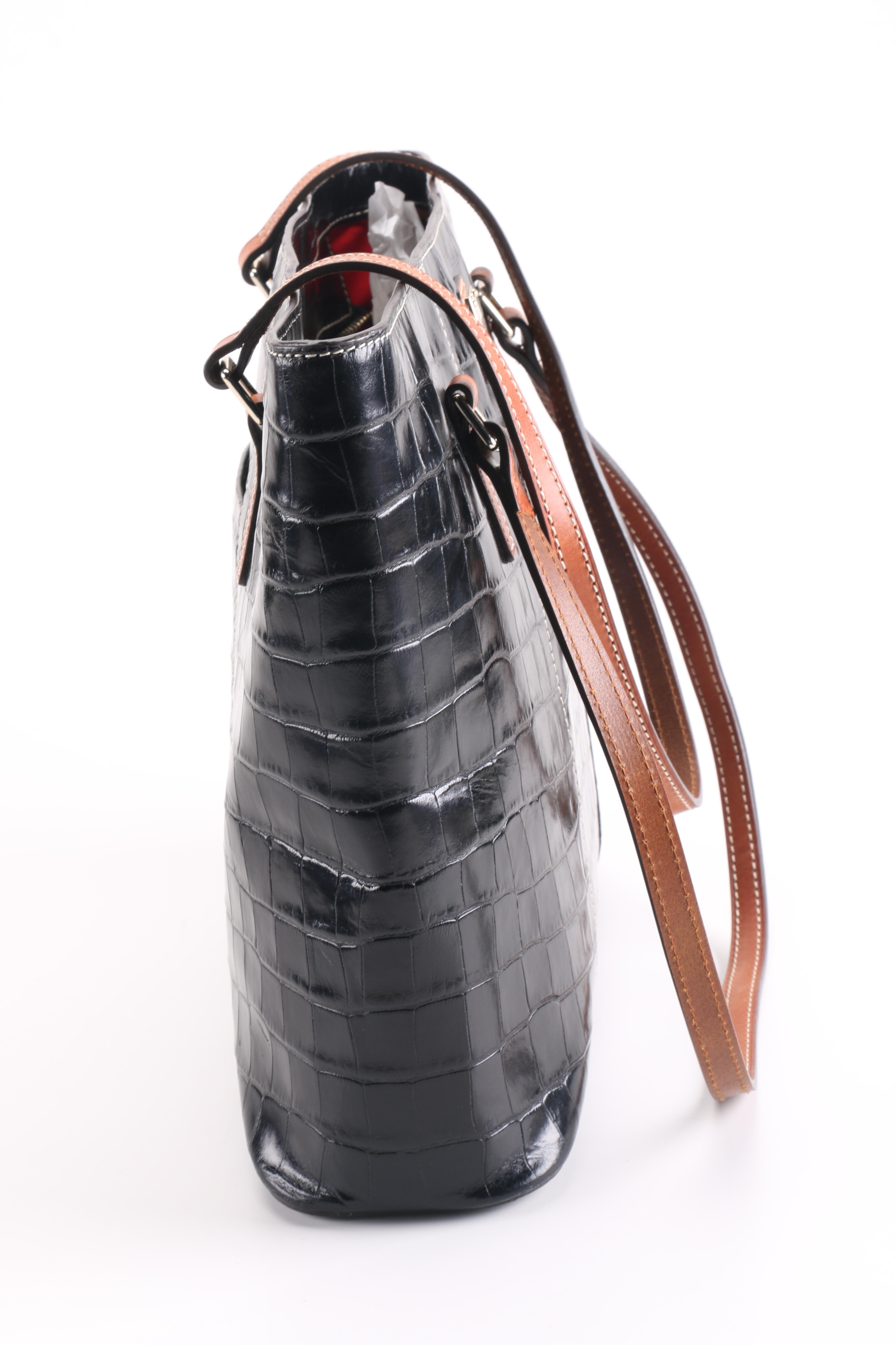 Embossed Leather Dooney & Bourke Tote