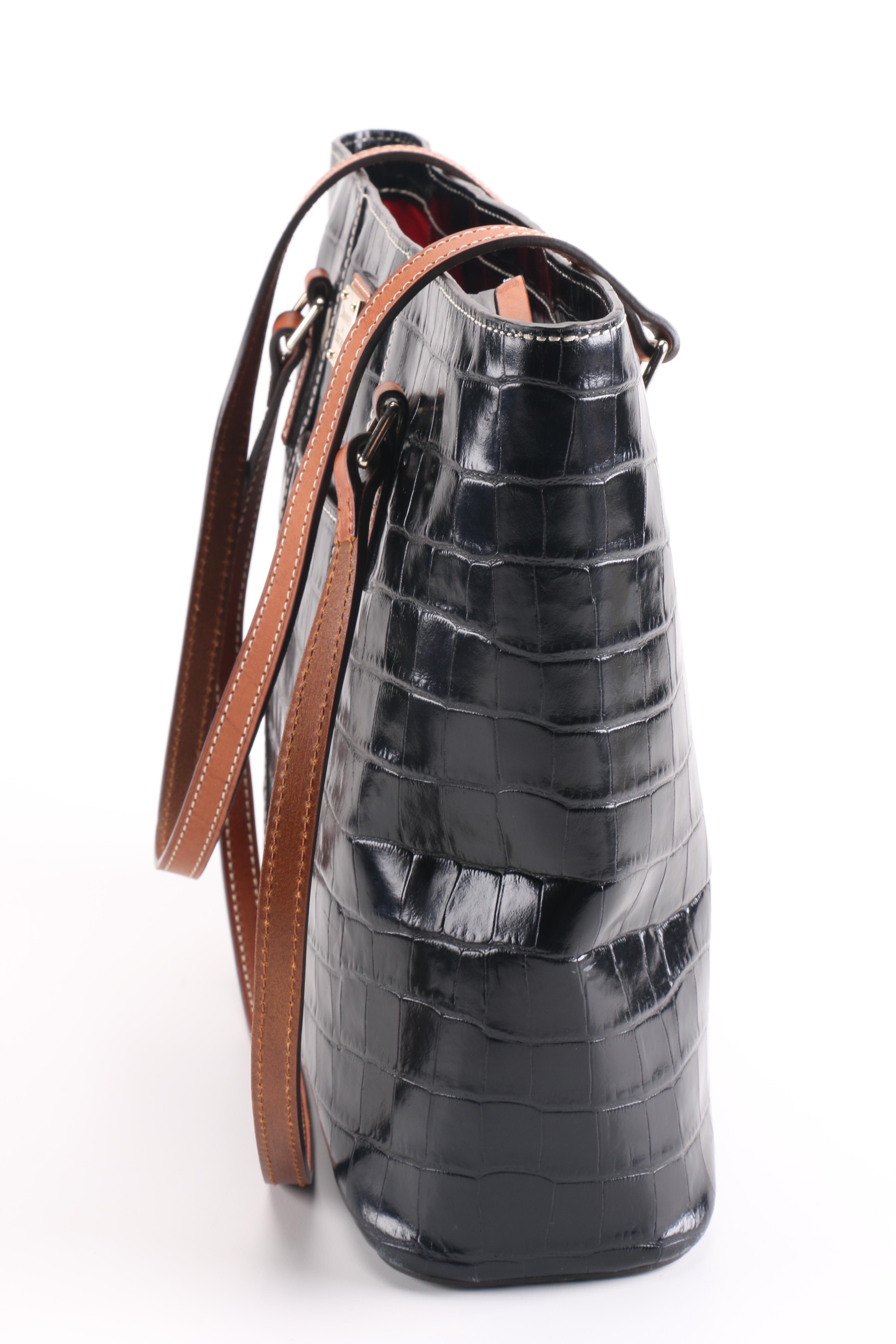 Embossed Leather Dooney & Bourke Tote