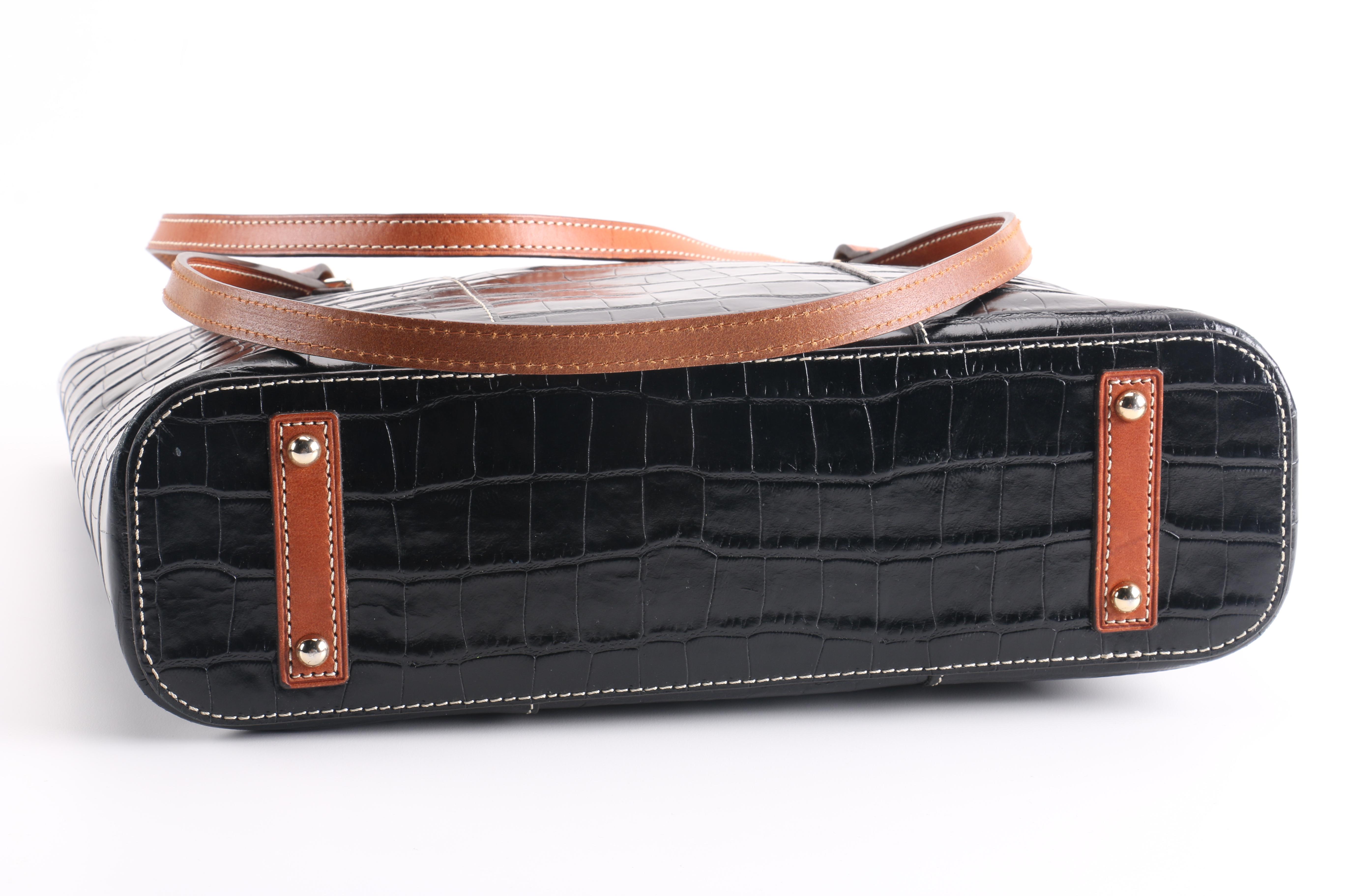 Embossed Leather Dooney & Bourke Tote