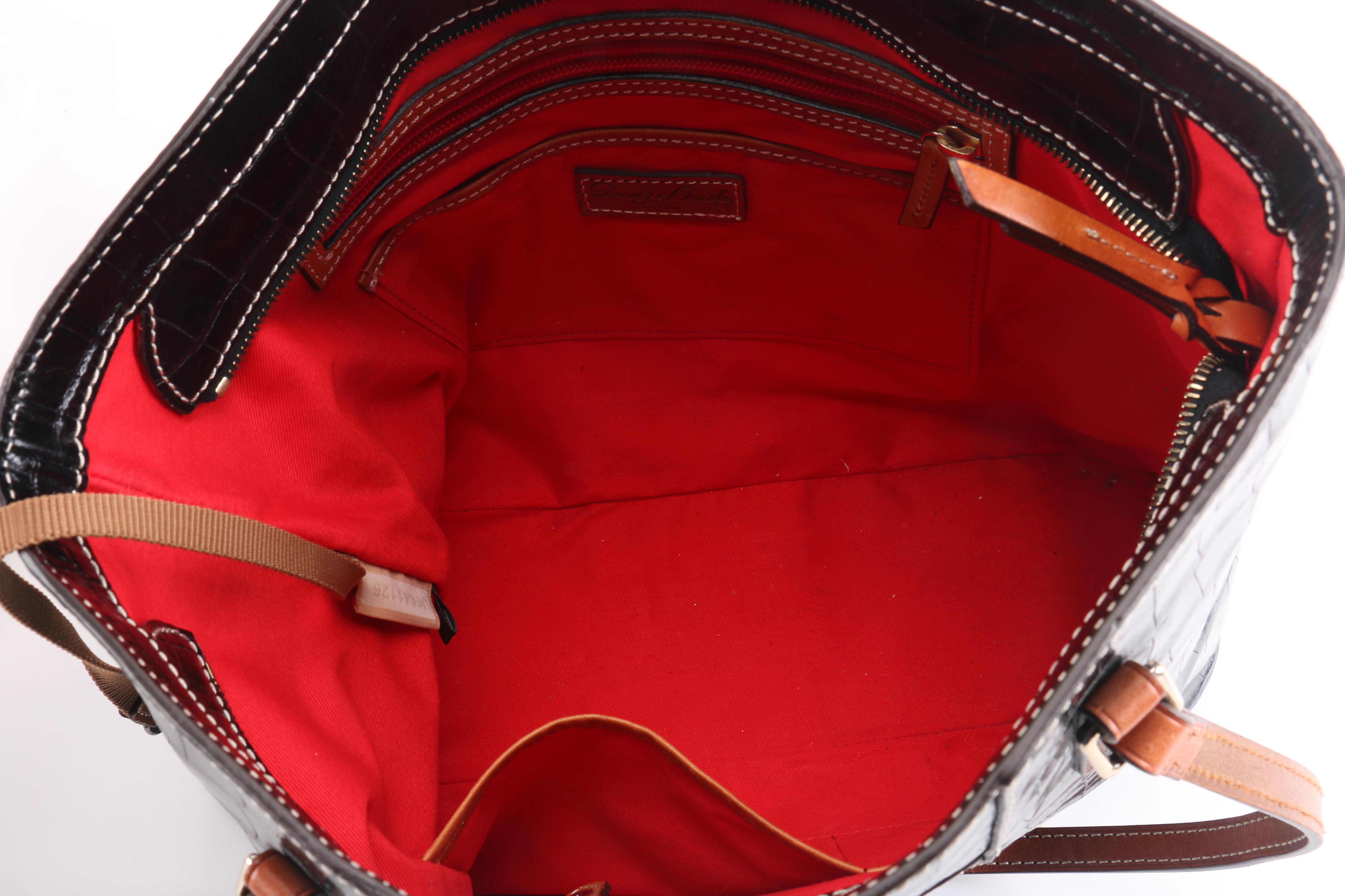 Embossed Leather Dooney & Bourke Tote