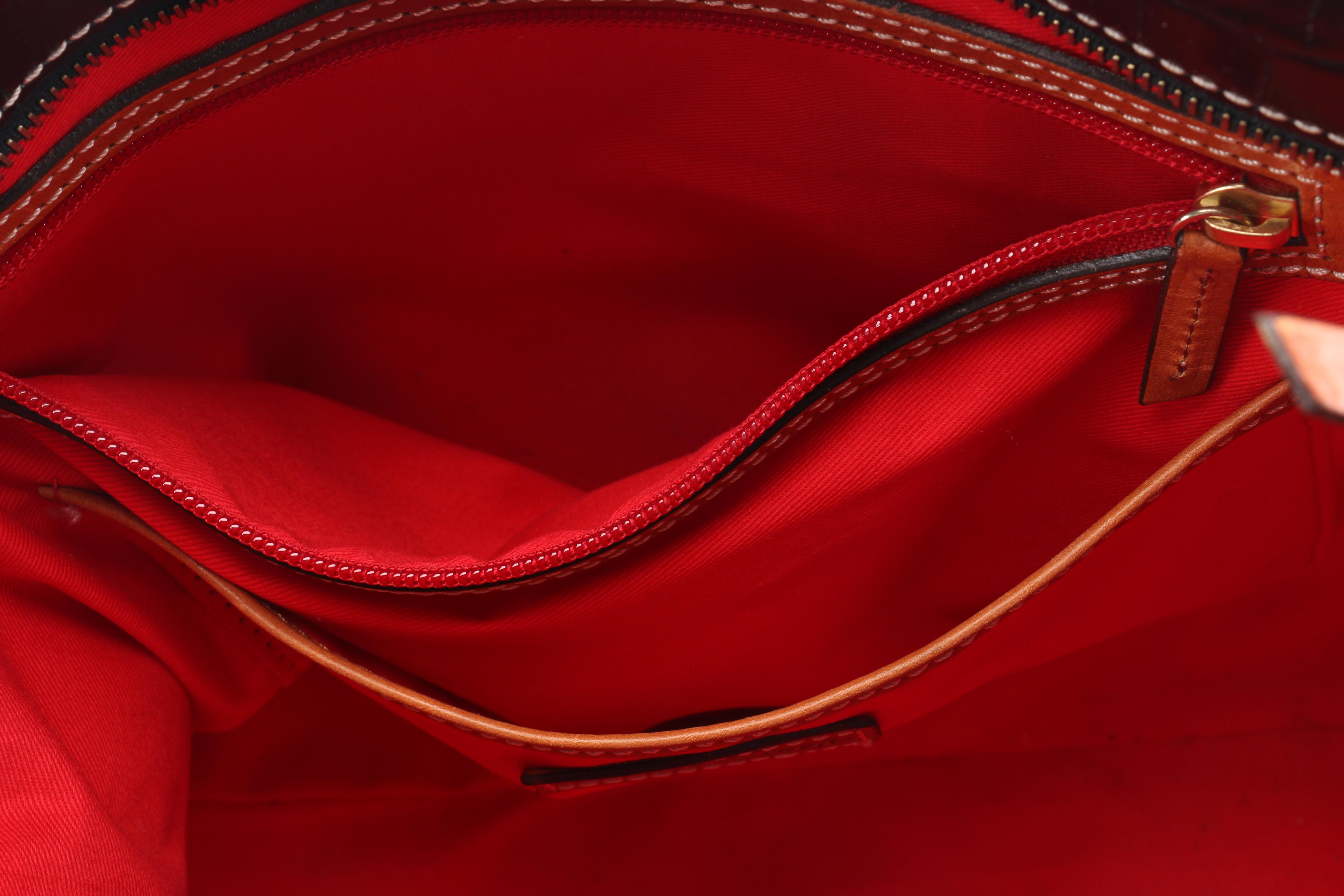 Embossed Leather Dooney & Bourke Tote