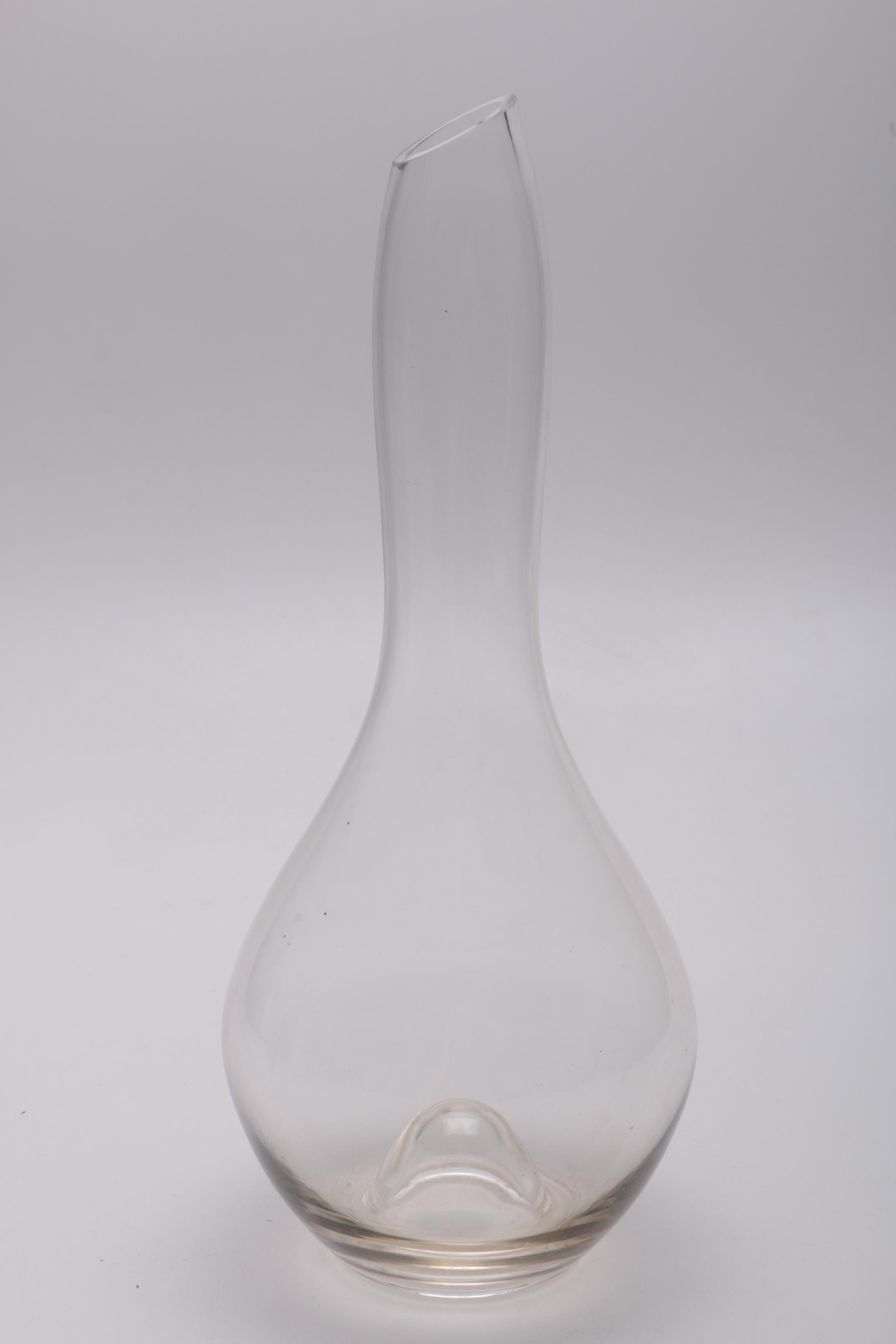 Collection of Sixteen Mikasa Wine Glasses and One Decanter