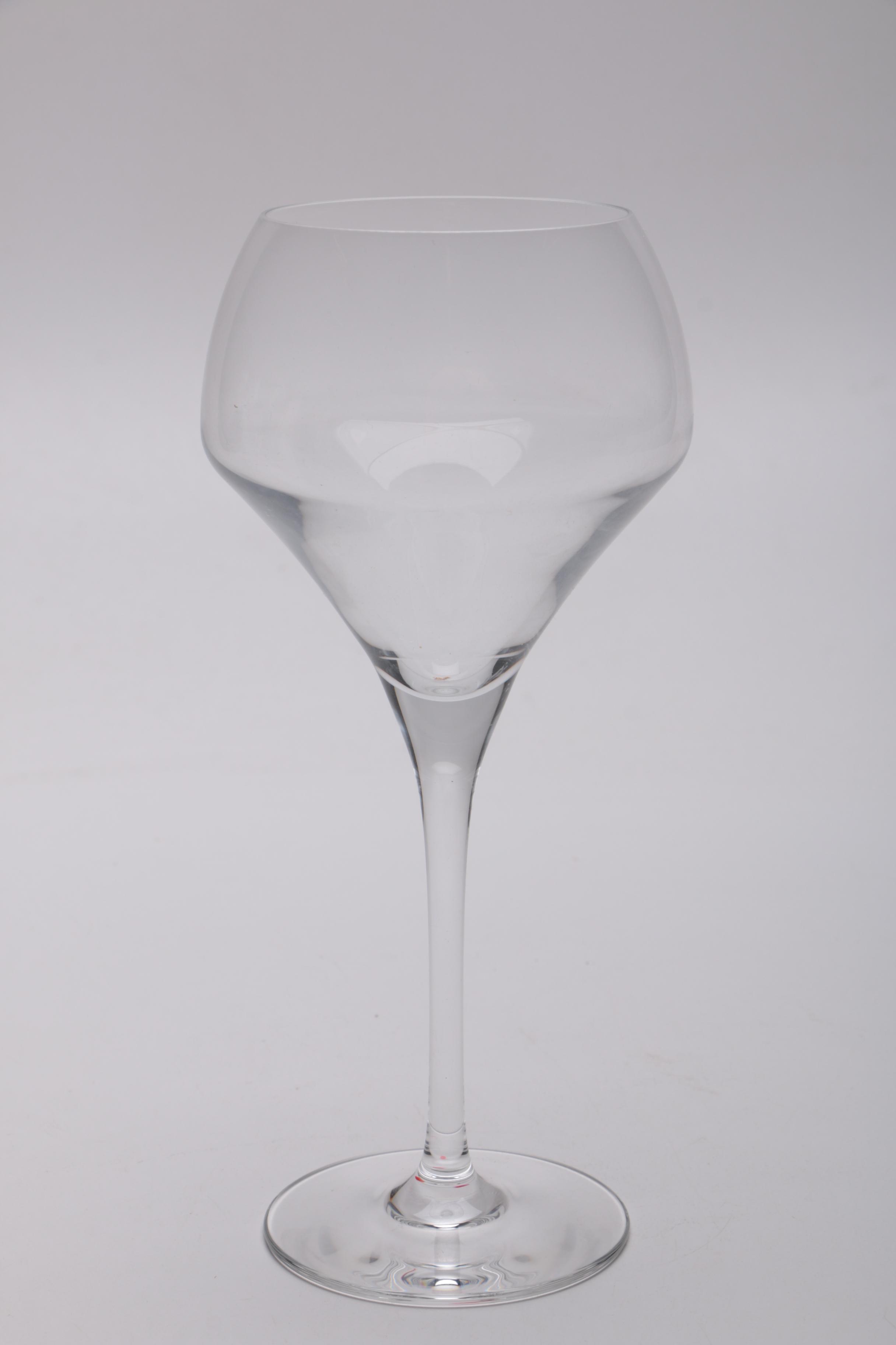 Collection of Sixteen Mikasa Wine Glasses and One Decanter