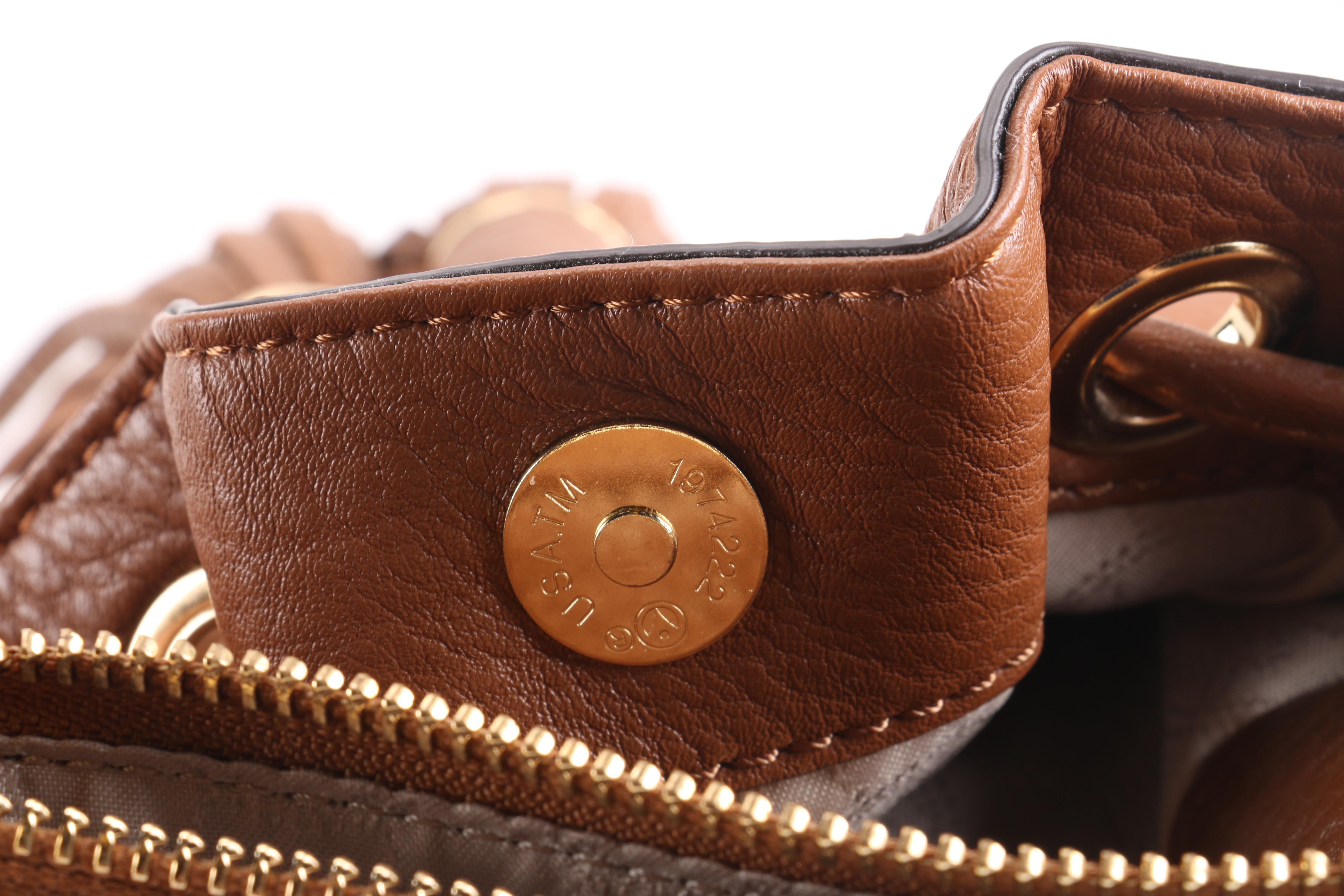 MICHAEL by Michael Kors Brown Leather Crossbody Bag