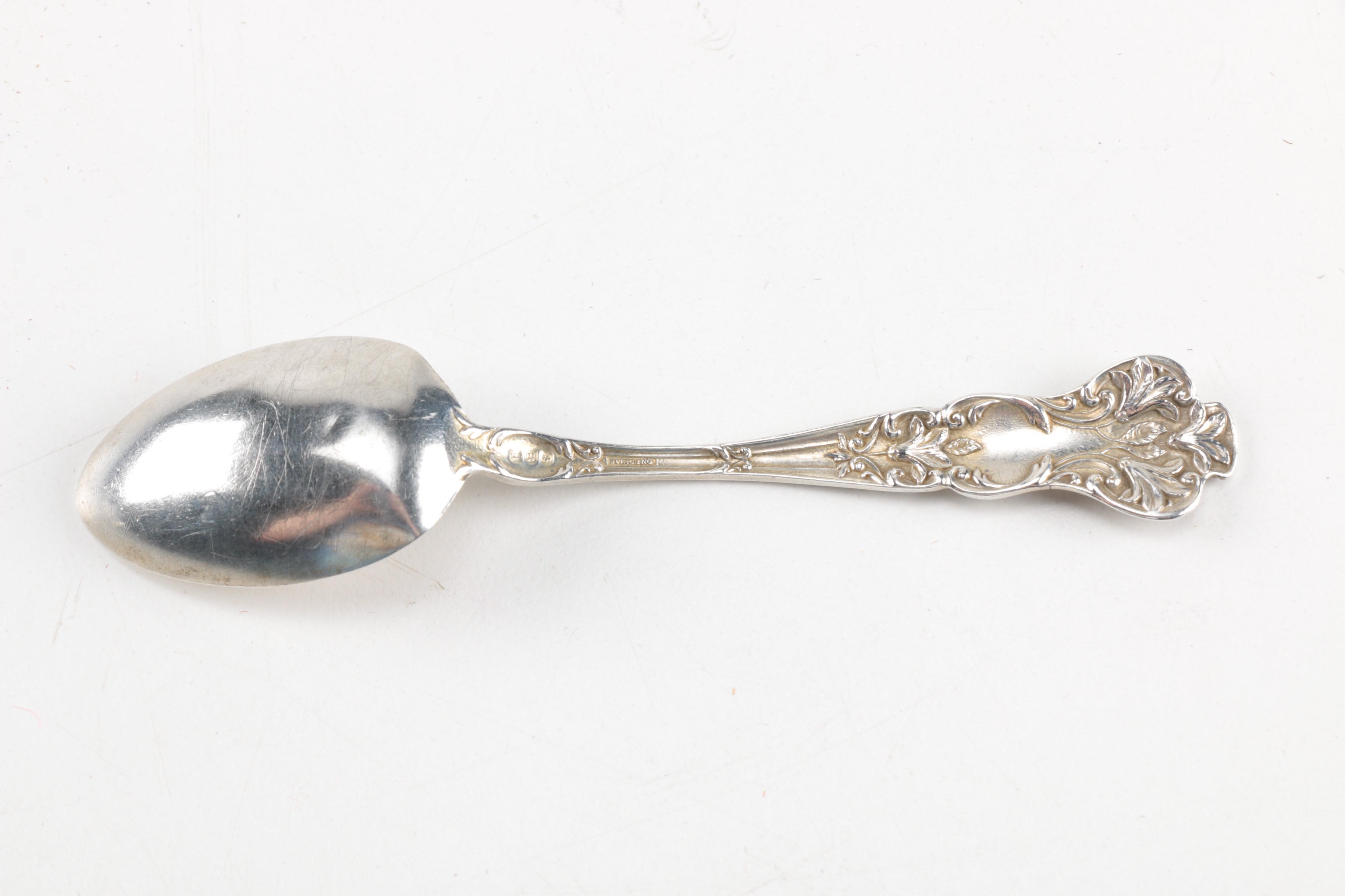 Watson Company "Bridal Flower" Sterling Silver Spoon