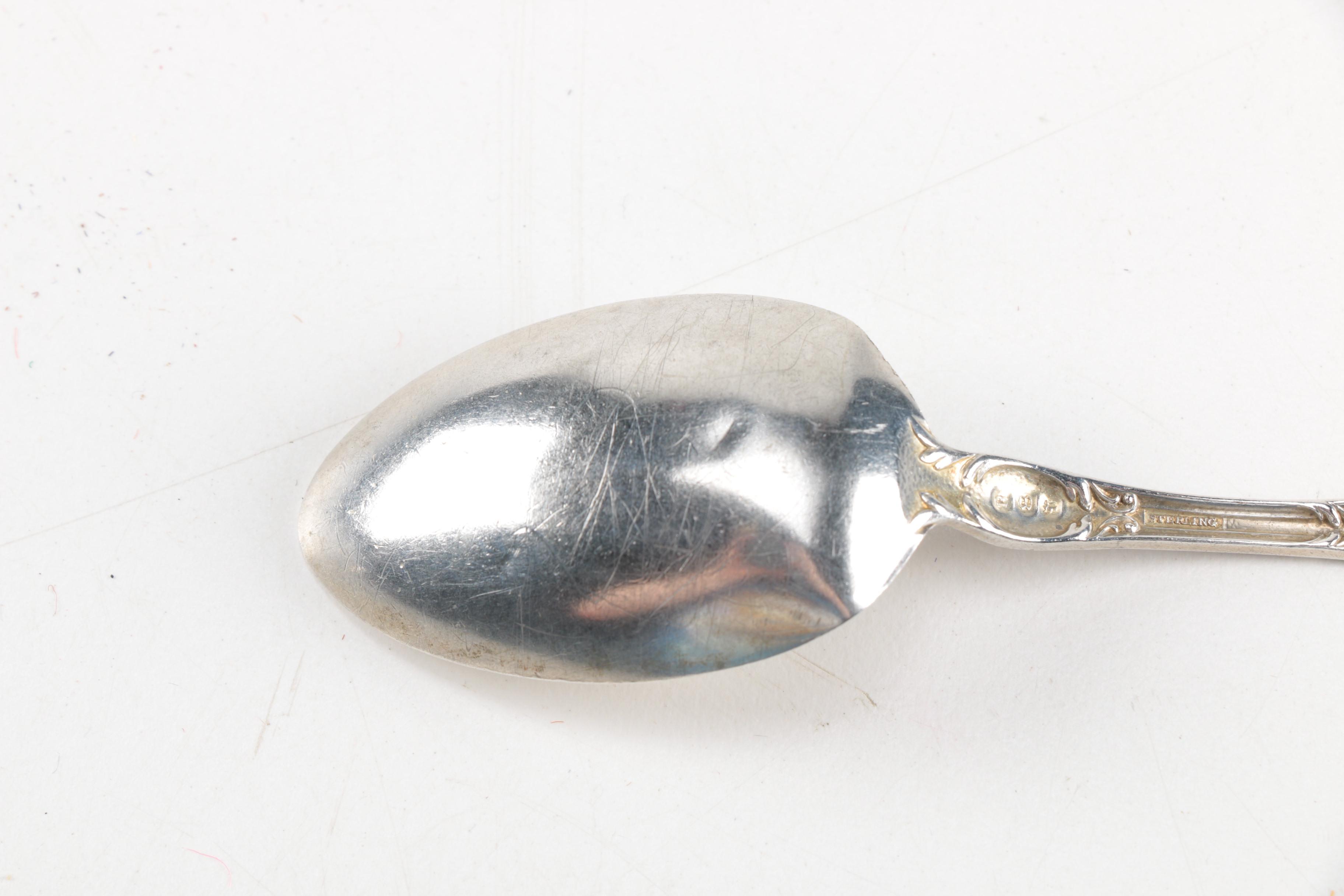 Watson Company "Bridal Flower" Sterling Silver Spoon