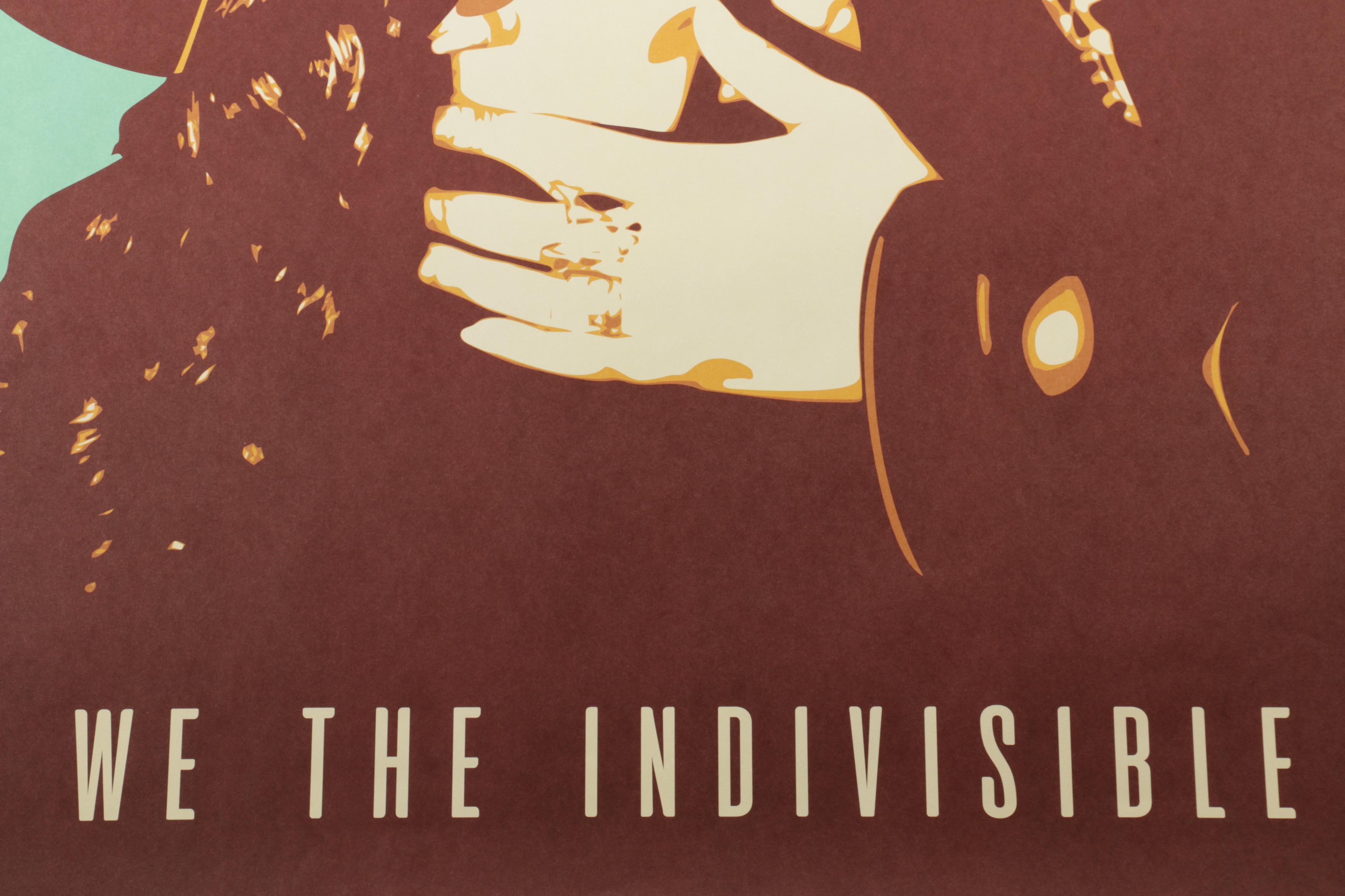 Jessica Sabogal Lithograph on Paper "We the Indivisible"