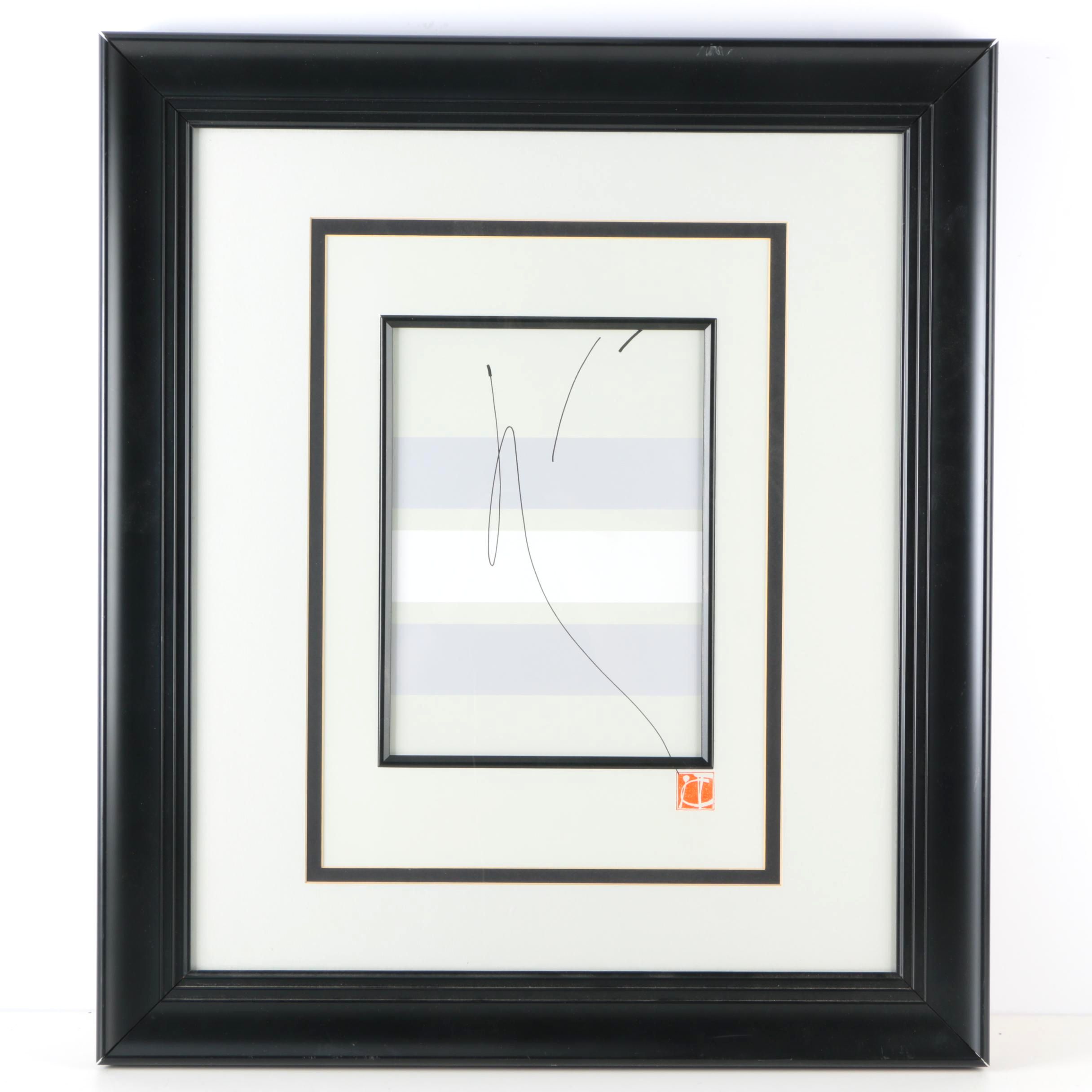 Contemporary Giclee Print on Paper