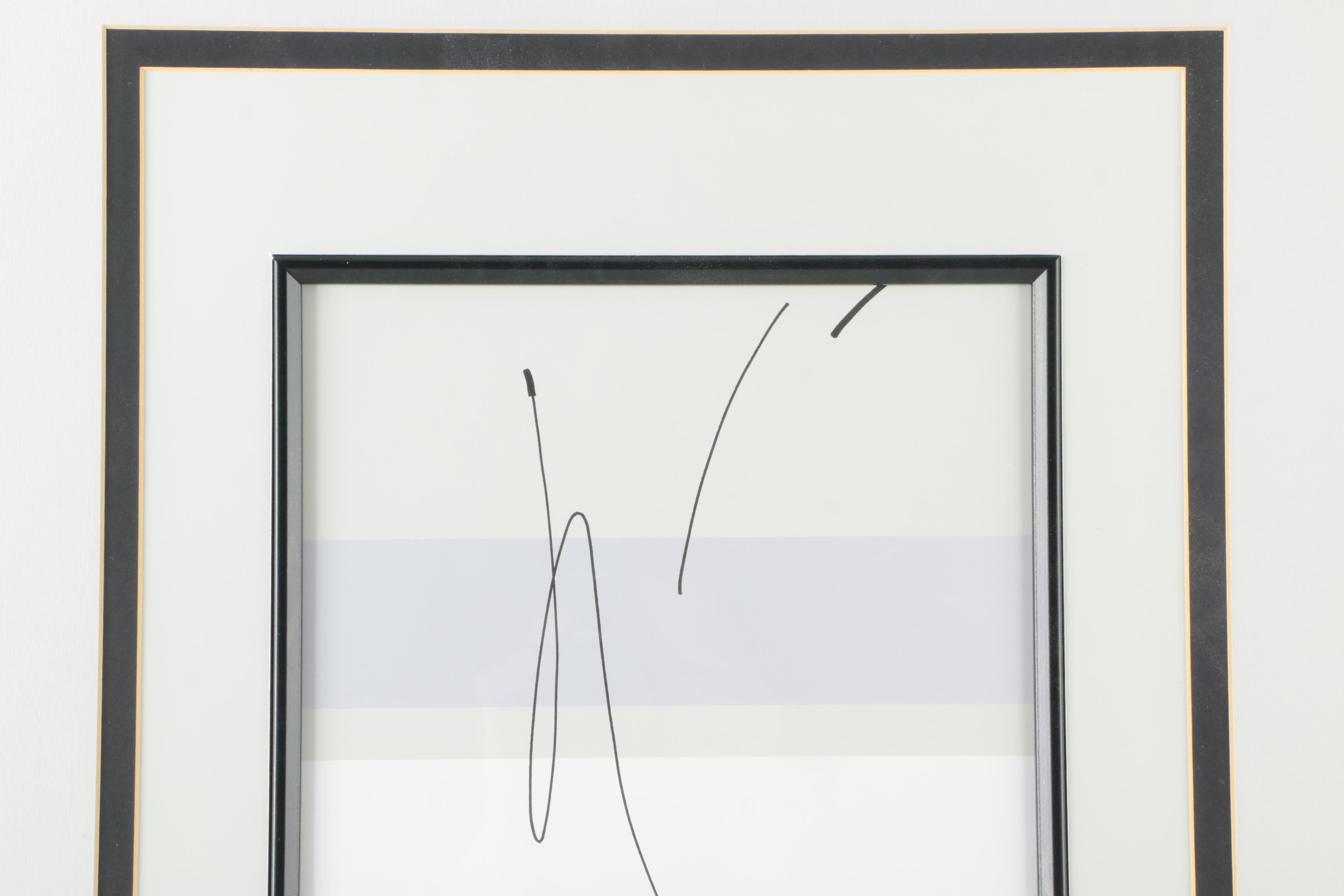 Contemporary Giclee Print on Paper