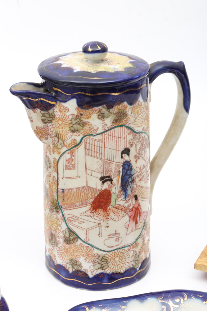 Vintage Japanese Porcelain Tableware