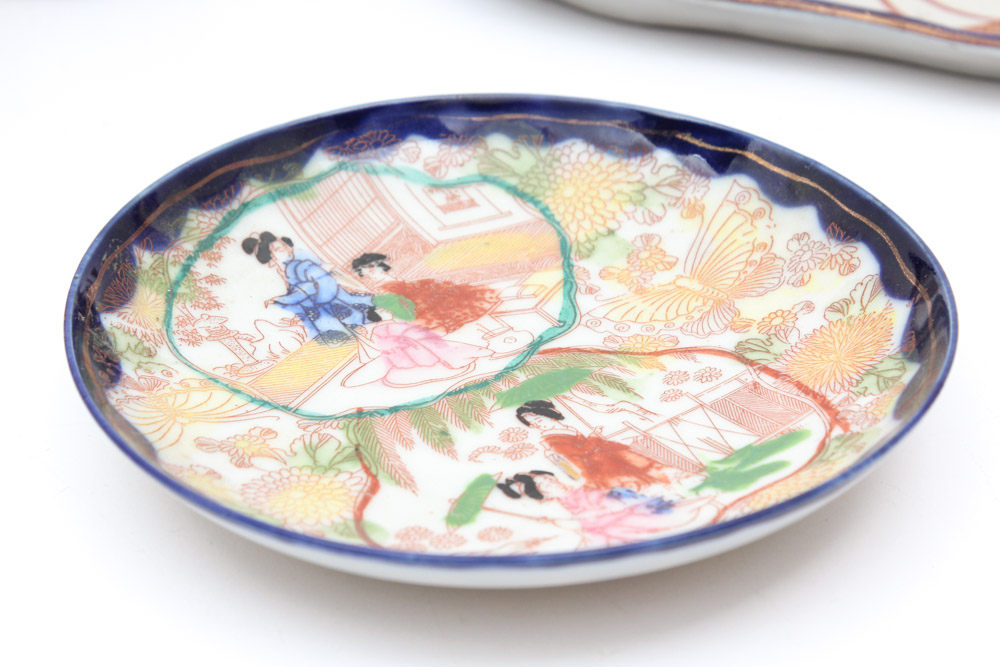 Vintage Japanese Porcelain Tableware