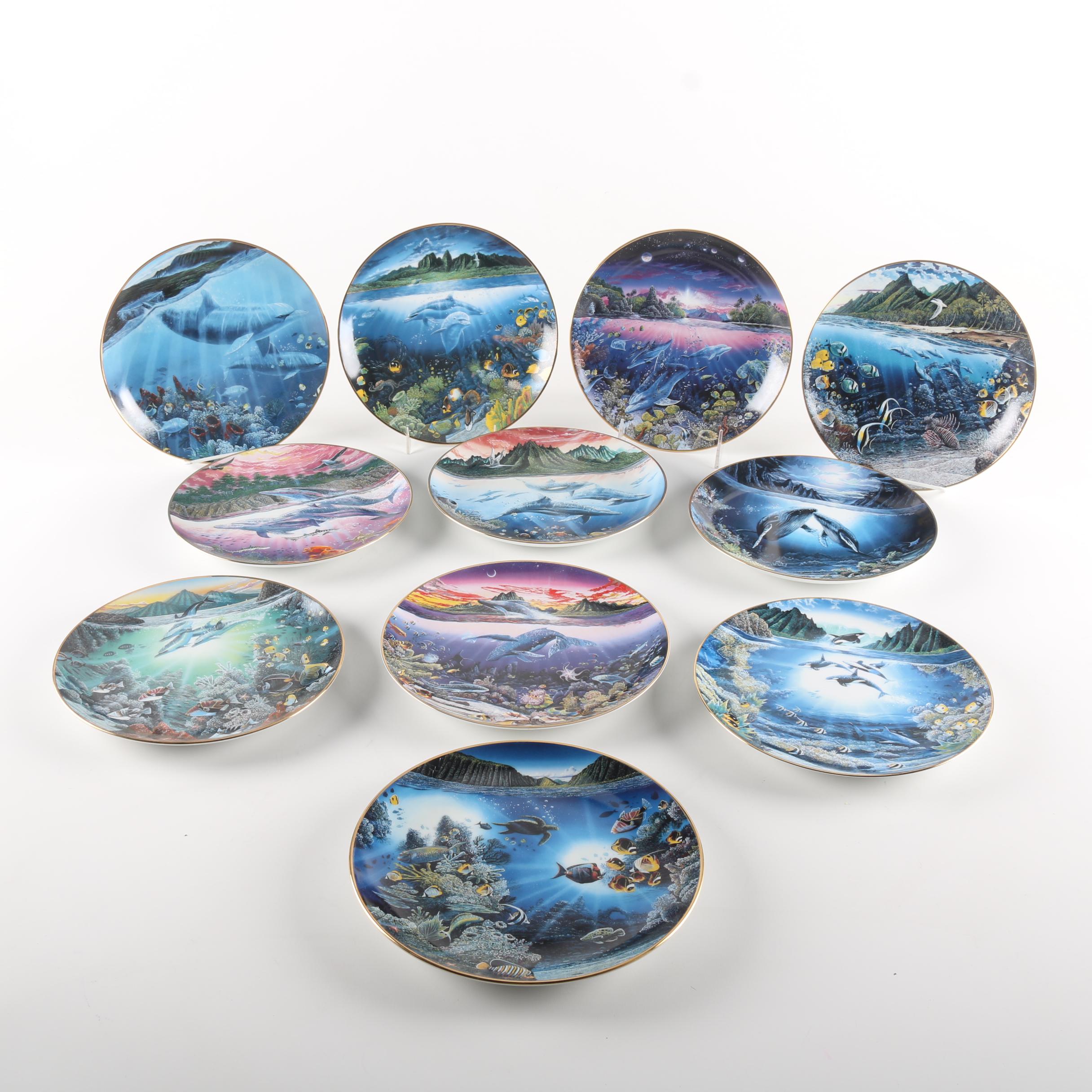 Danbury Mint "Underwater Paradise" Collector's Plates