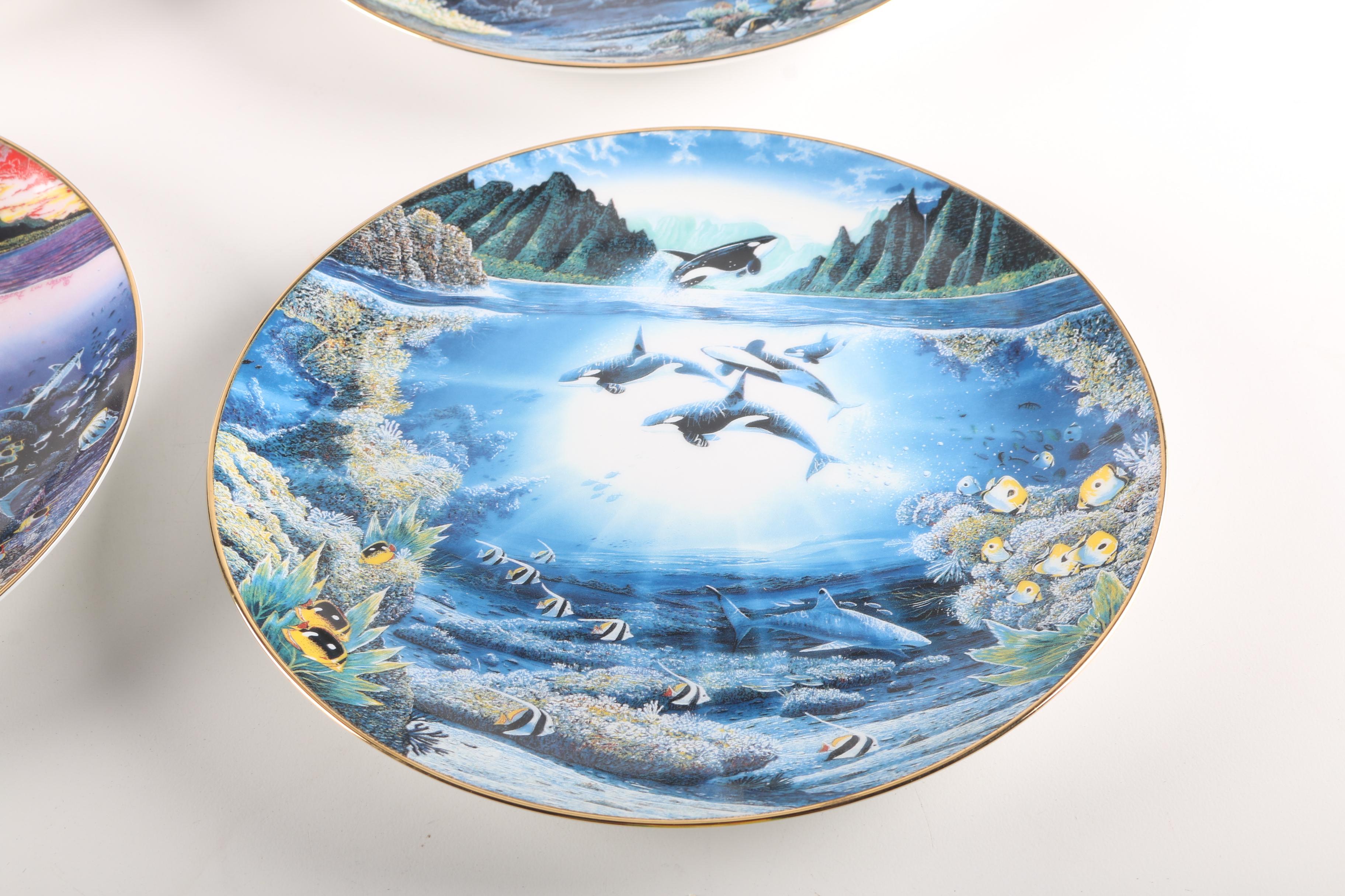 Danbury Mint "Underwater Paradise" Collector's Plates