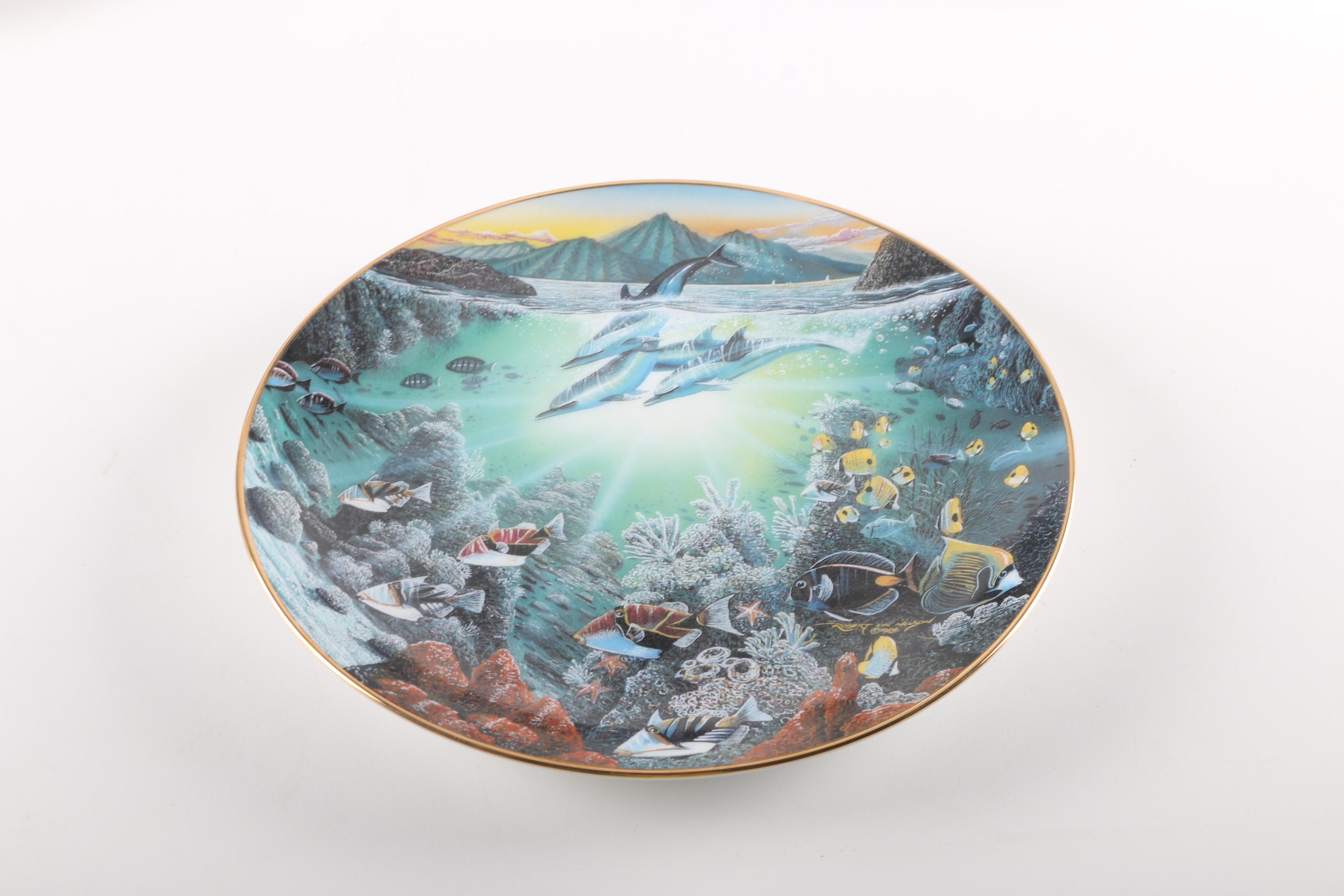 Danbury Mint "Underwater Paradise" Collector's Plates
