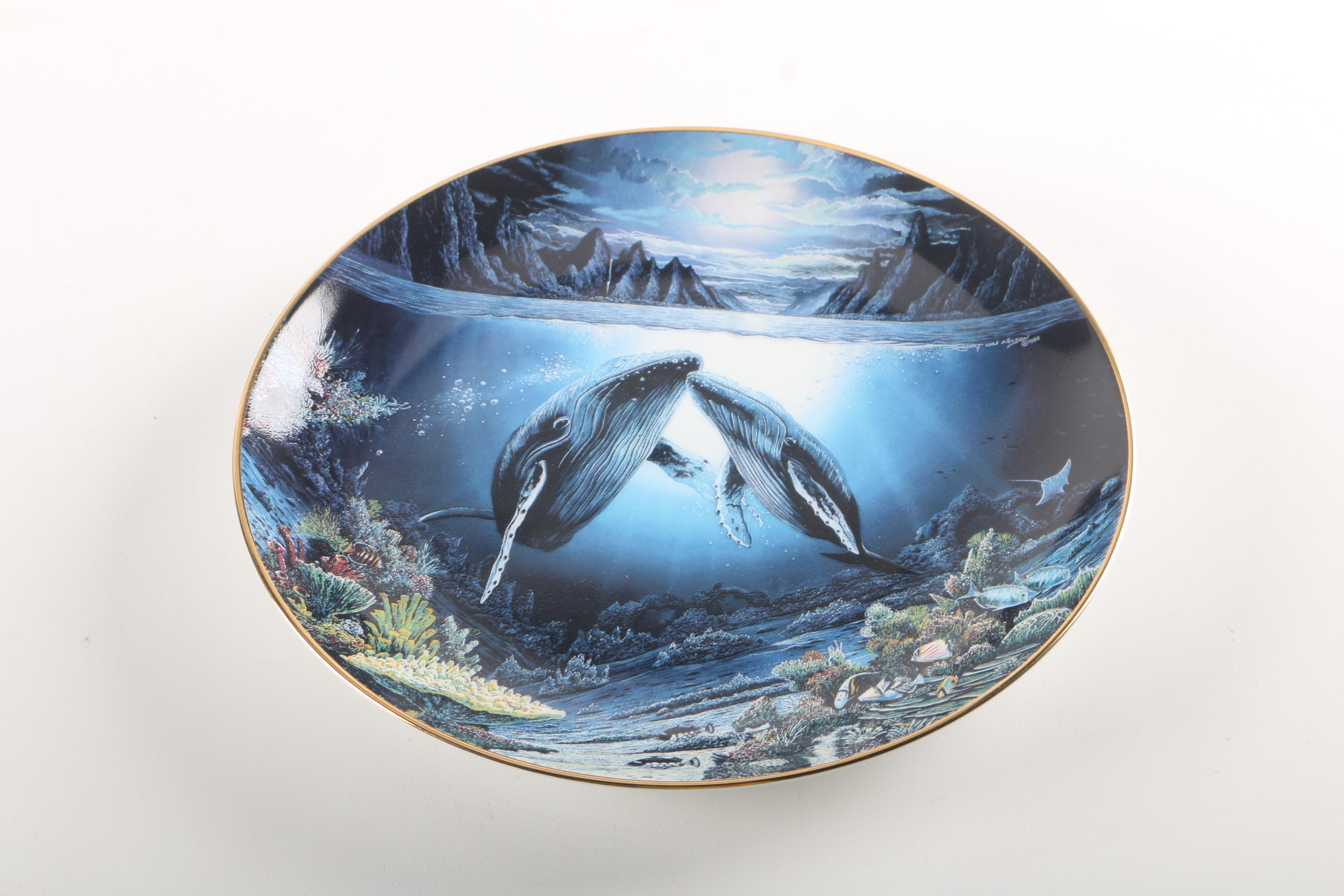 Danbury Mint "Underwater Paradise" Collector's Plates