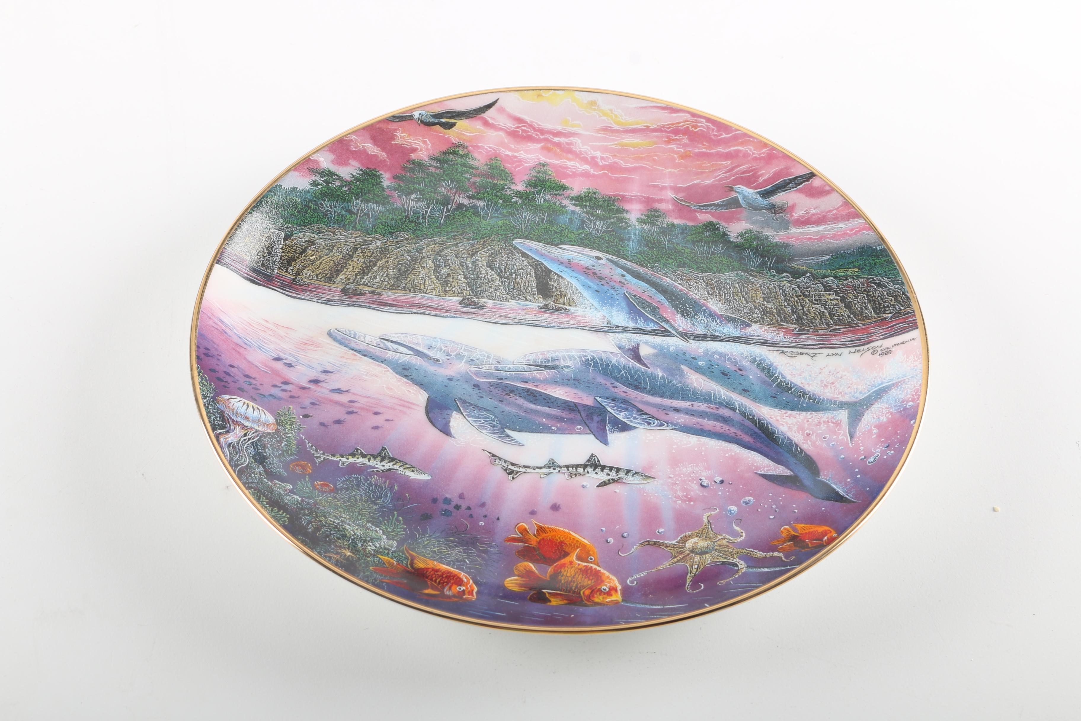 Danbury Mint "Underwater Paradise" Collector's Plates