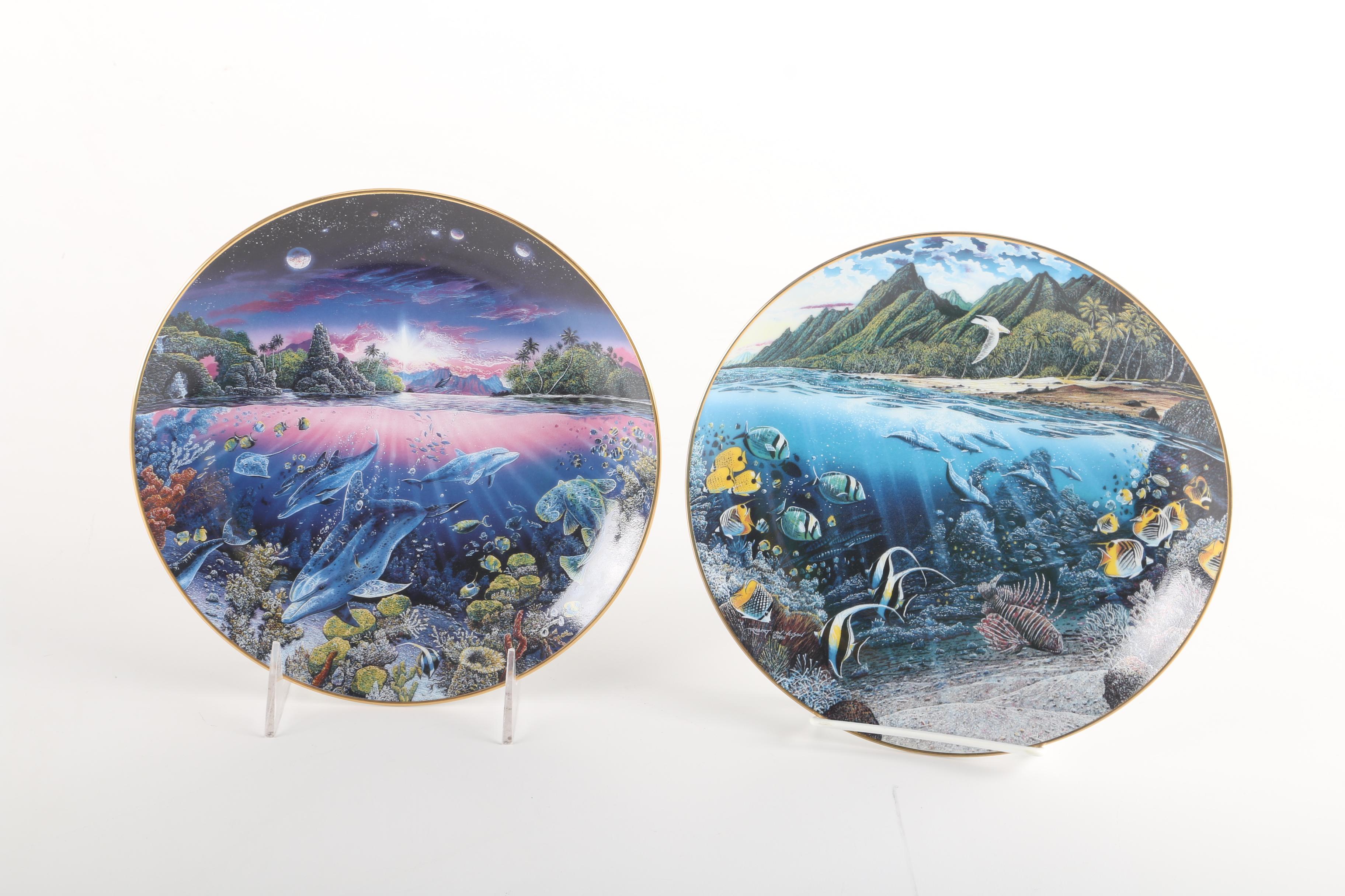 Danbury Mint "Underwater Paradise" Collector's Plates