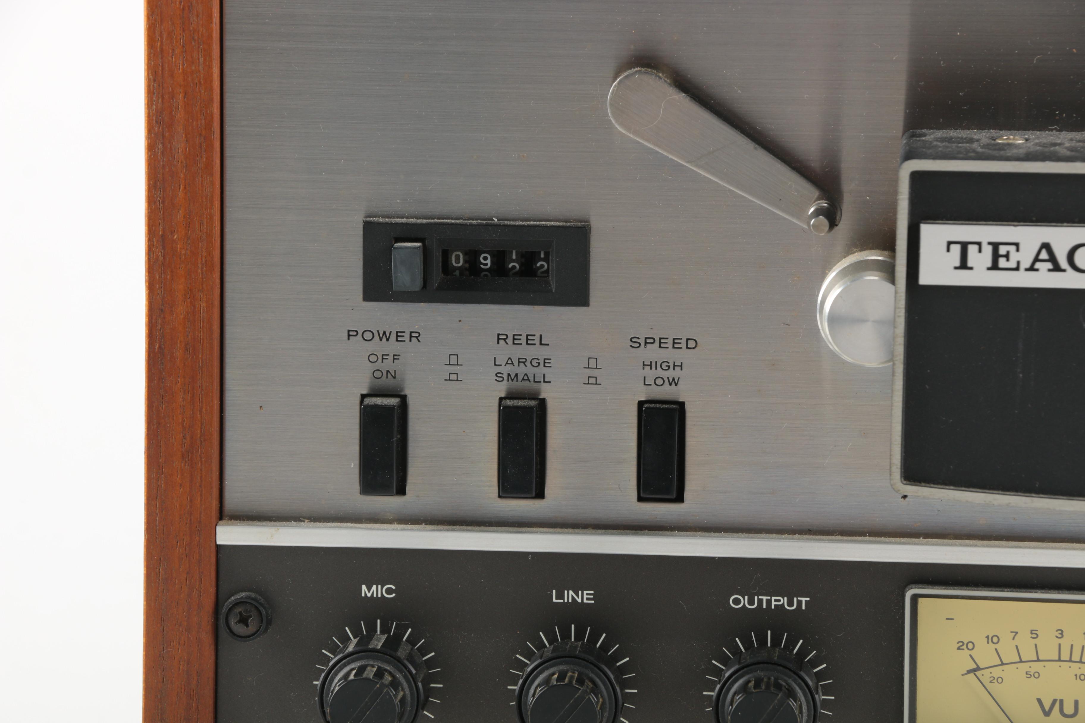 Vintage TEAC Reel-to-Reel Tape Recorder