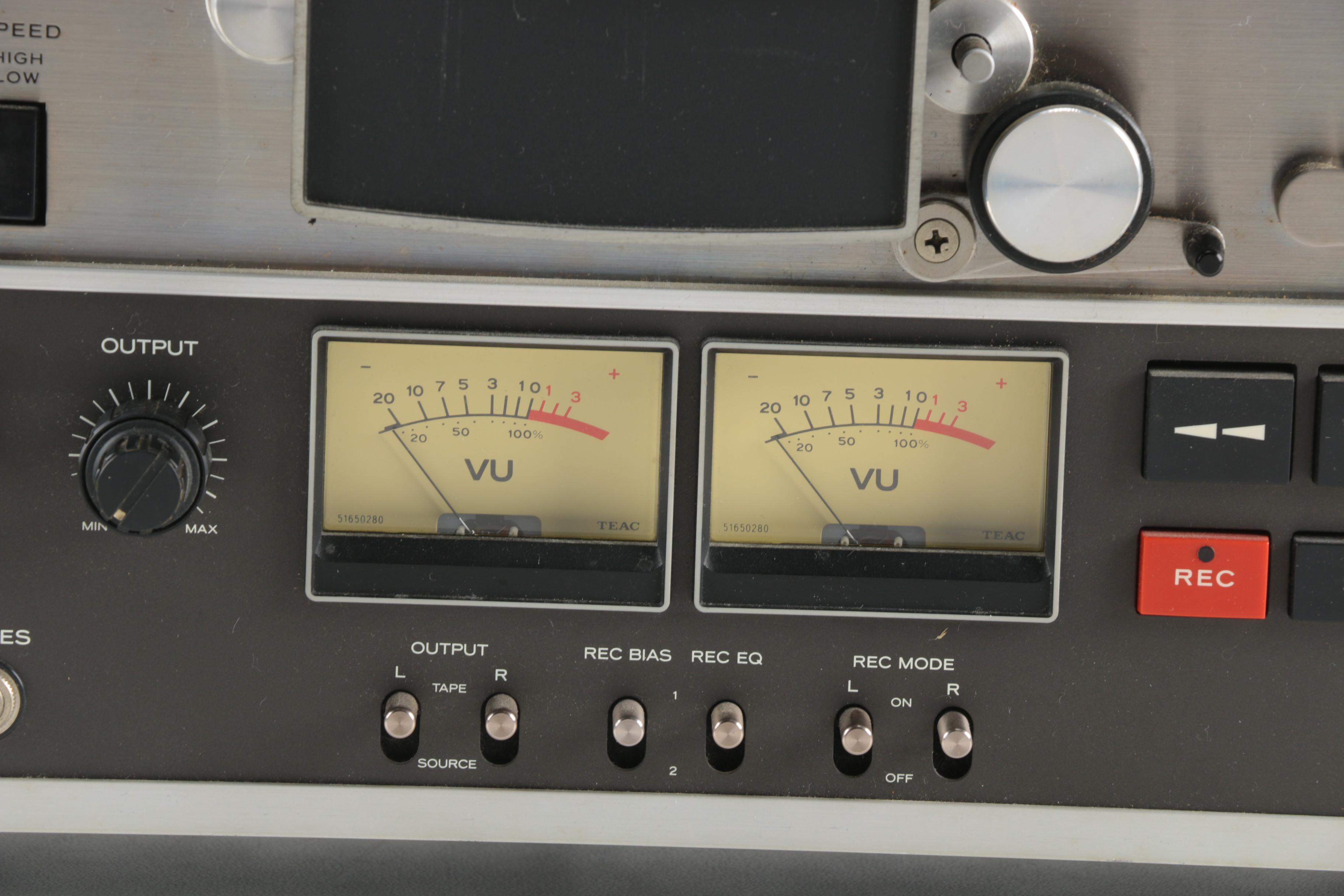 Vintage TEAC Reel-to-Reel Tape Recorder