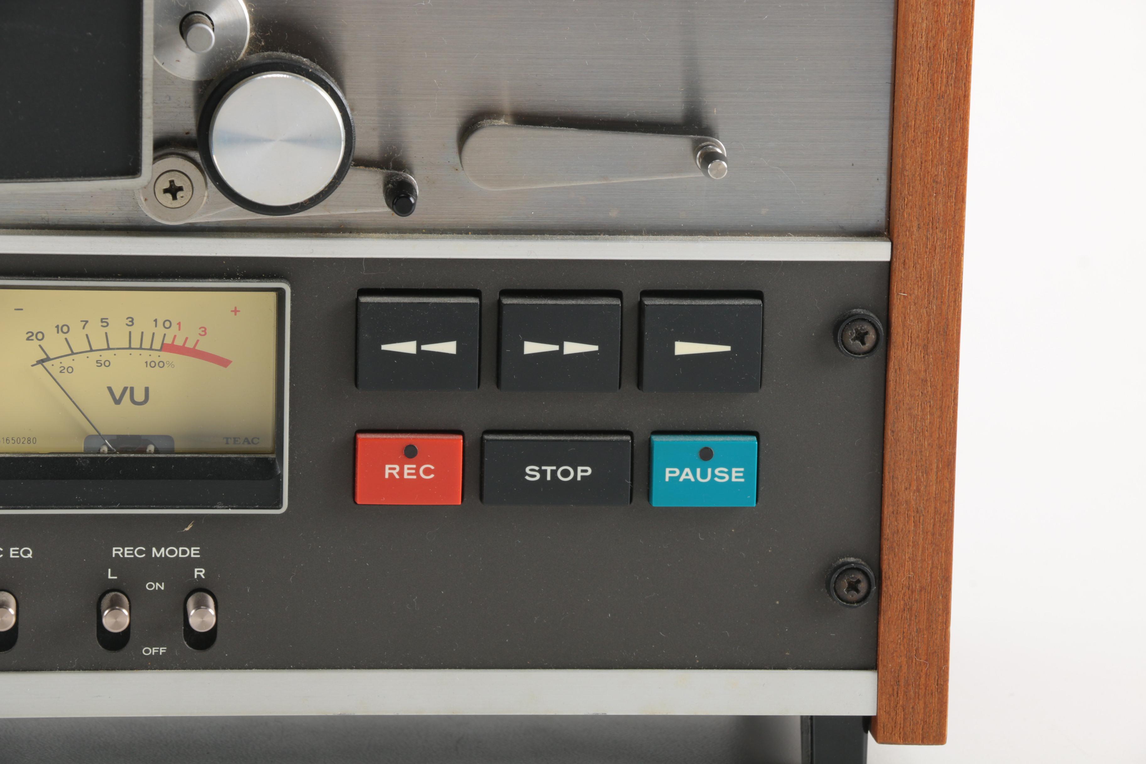 Vintage TEAC Reel-to-Reel Tape Recorder