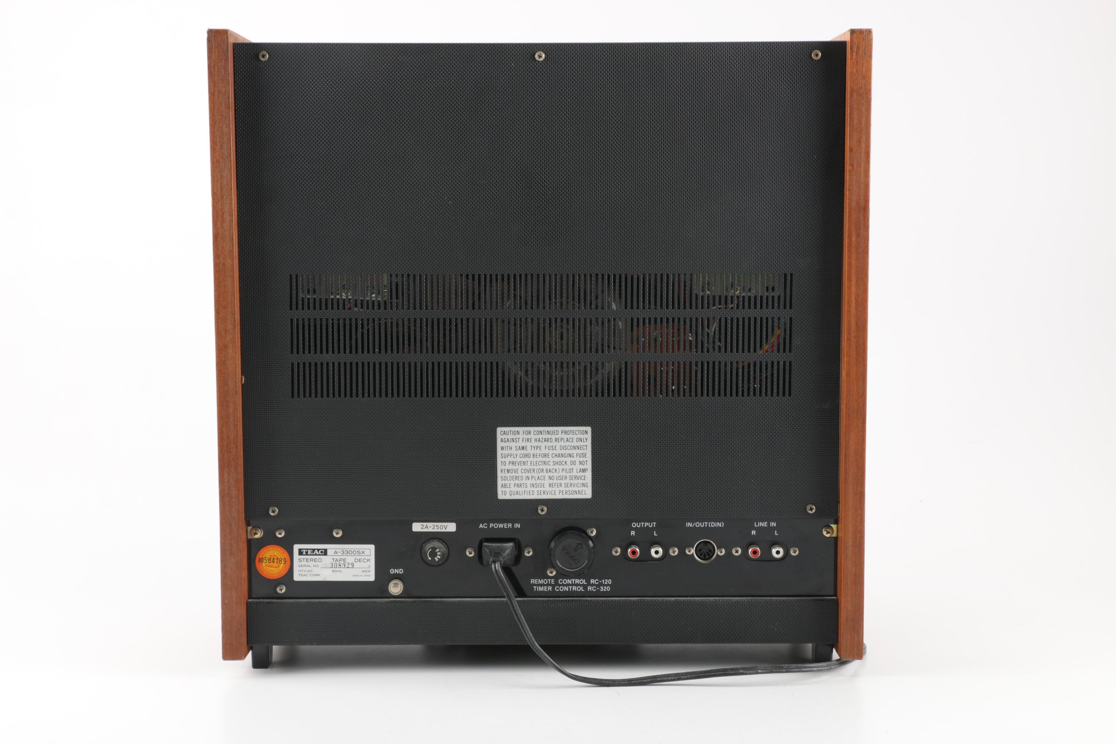 Vintage TEAC Reel-to-Reel Tape Recorder